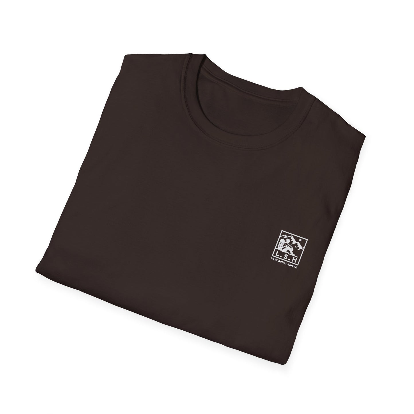metal rider torn road Unisex Softstyle T-Shirt