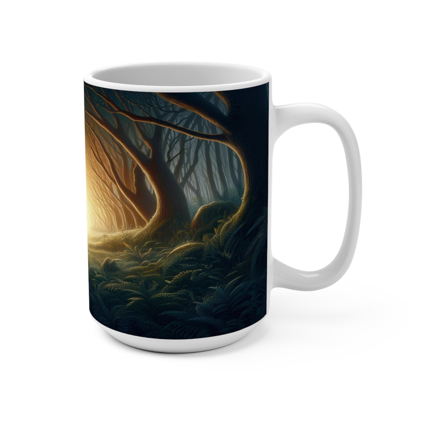 chasing rabbits Mug 15oz