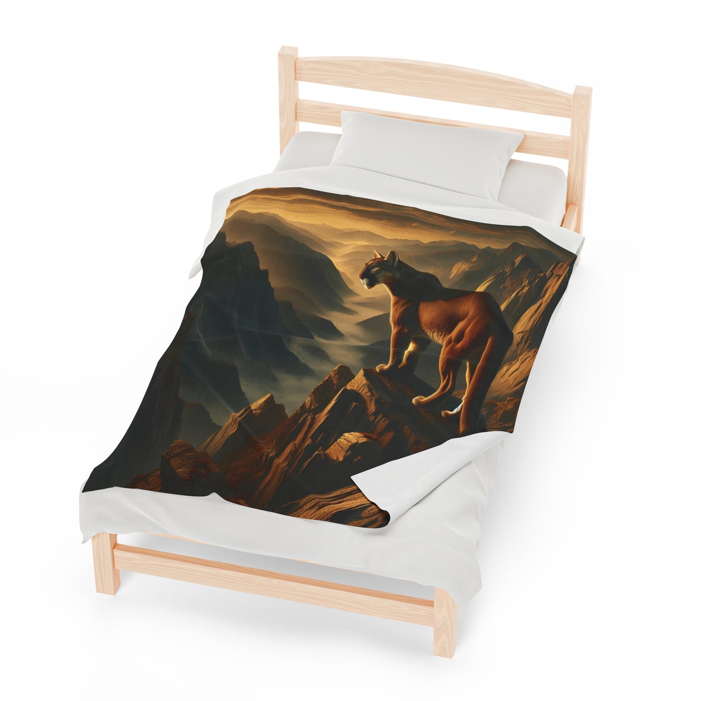 Cliff's Watch Velveteen Plush Blanket