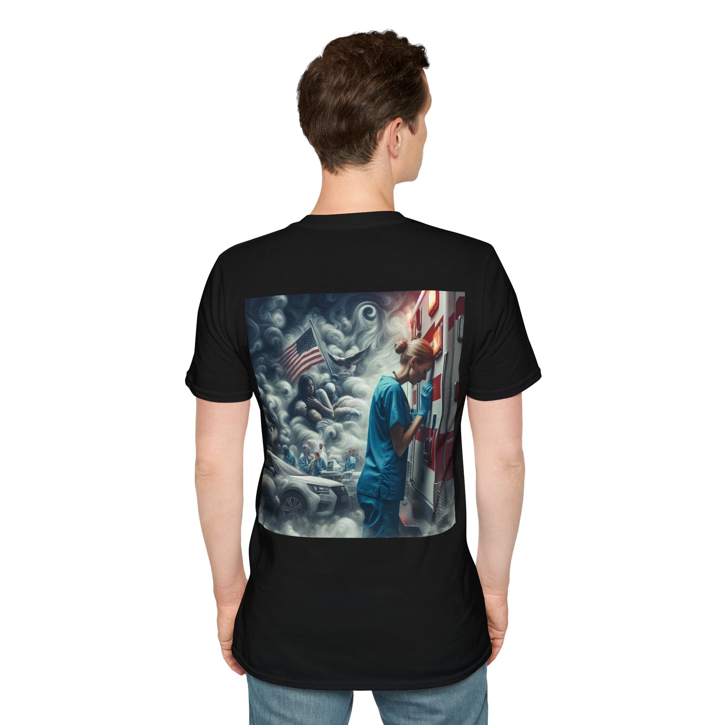 Nightshift Shadows Unisex Softstyle T-Shirt