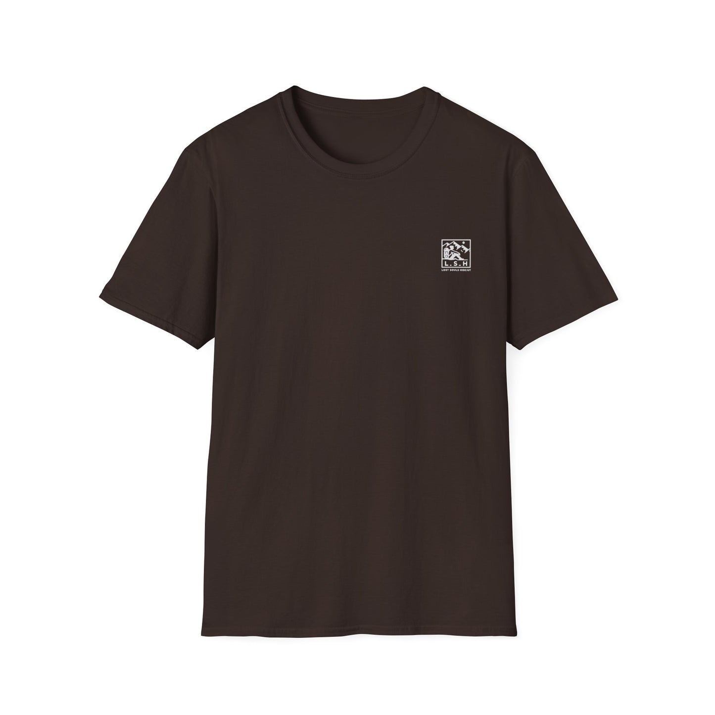 metal rider torn road Unisex Softstyle T-Shirt