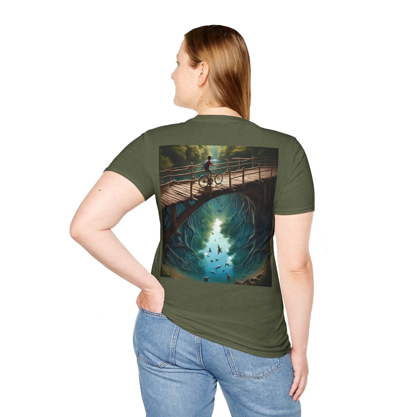 swamp ride Unisex Softstyle T-Shirt