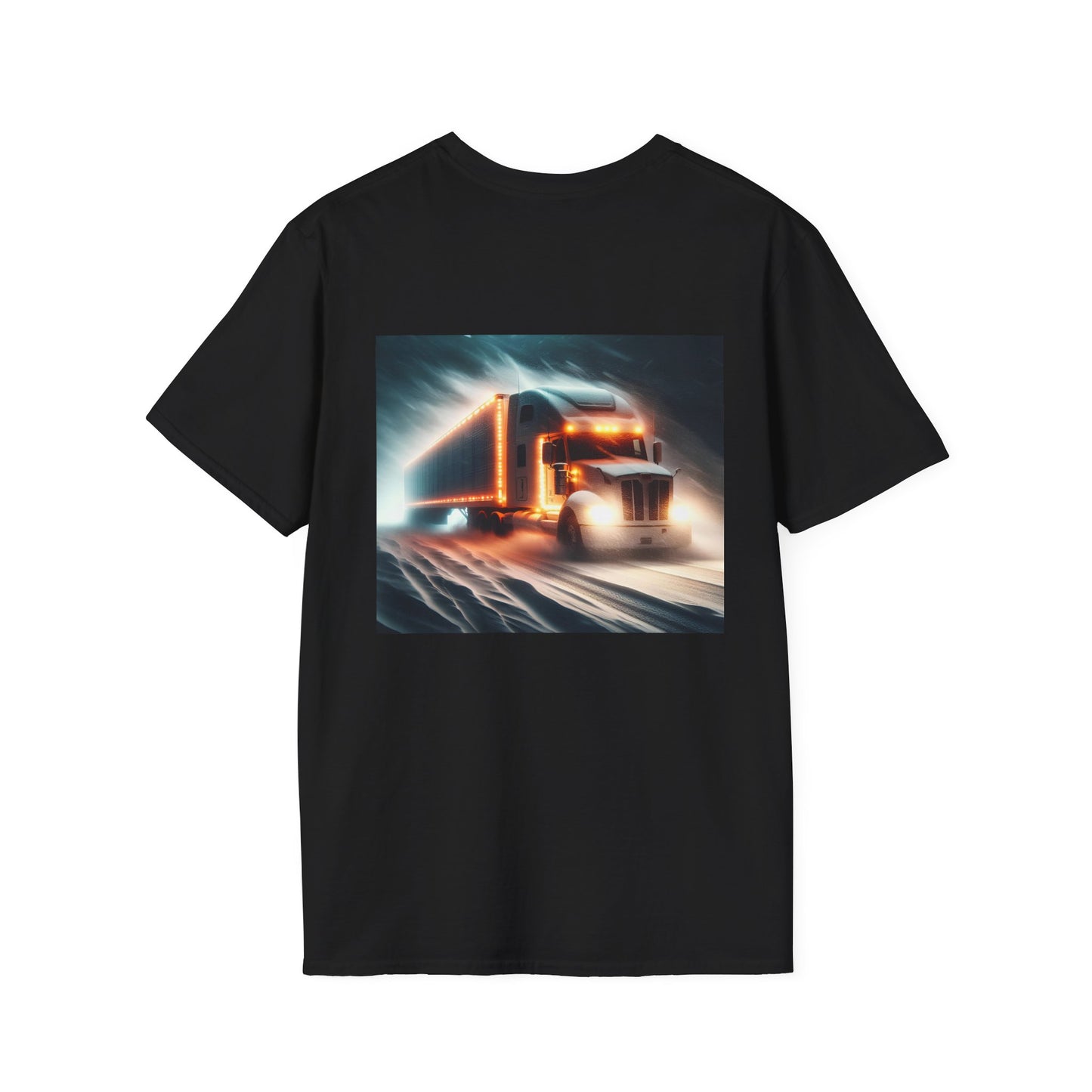 Snowbound Journey Unisex Softstyle T-Shirt