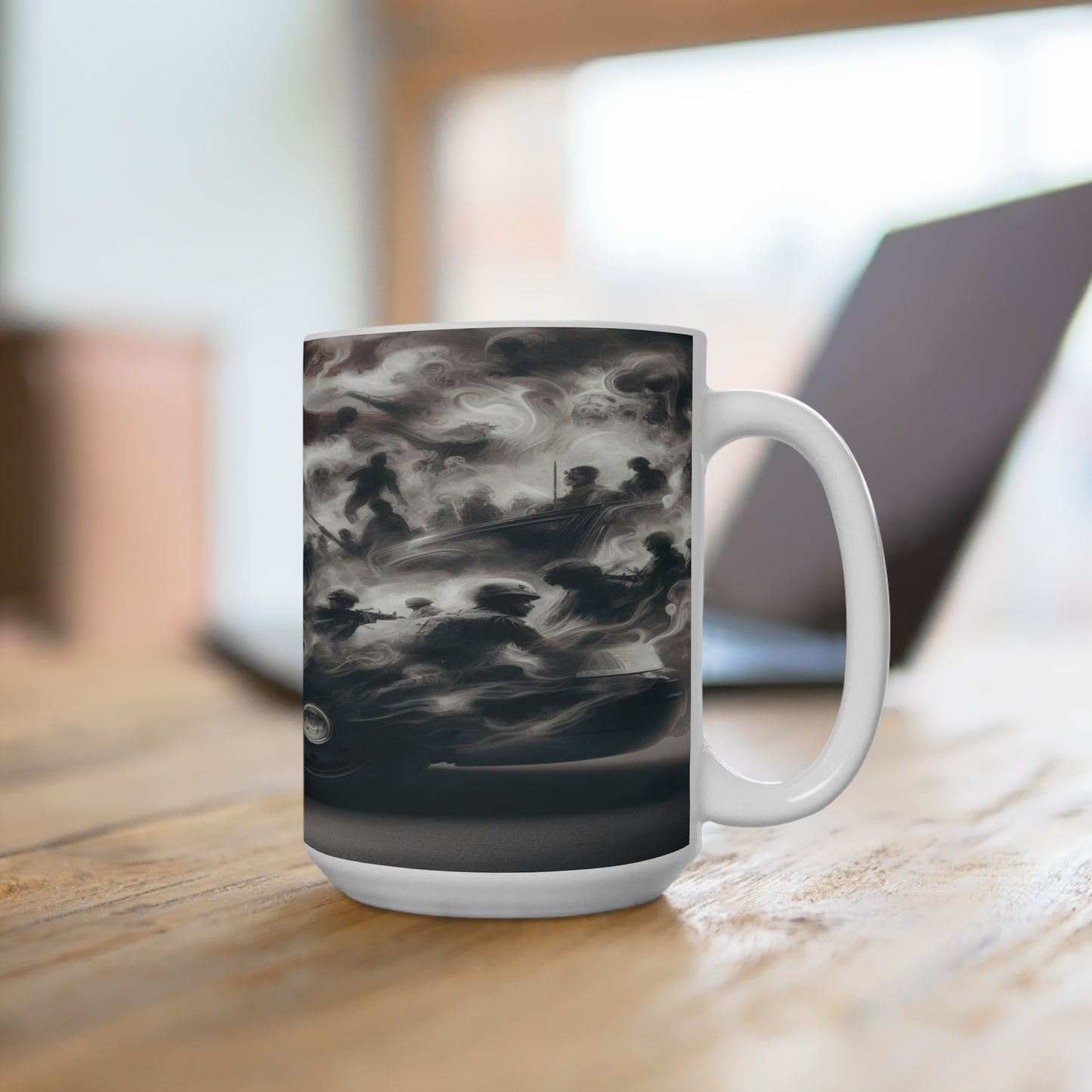 behind the call Mug 15oz
