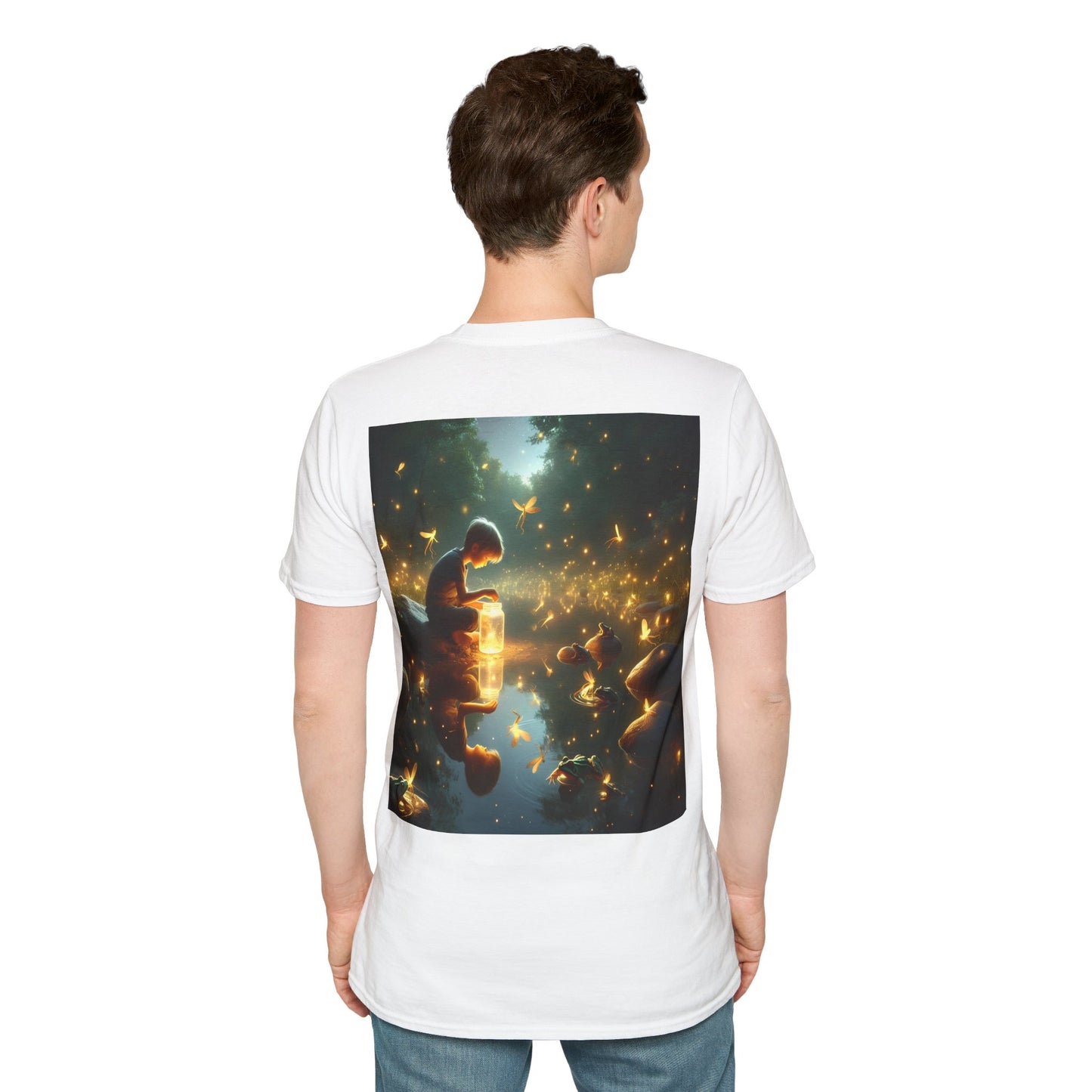 lightning bug nights Unisex Softstyle T-Shirt