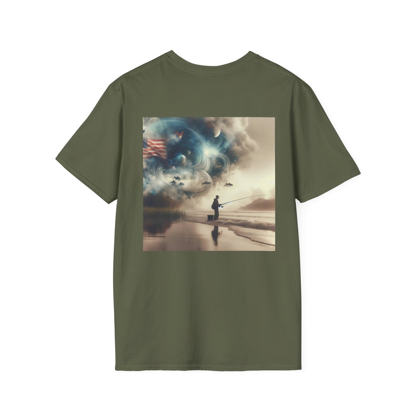 Fishermans dream Unisex Softstyle T-Shirt