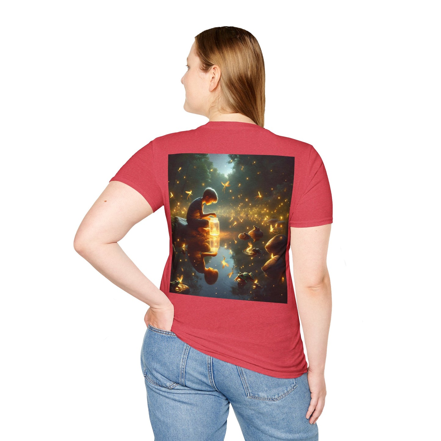 lightning bug nights Unisex Softstyle T-Shirt