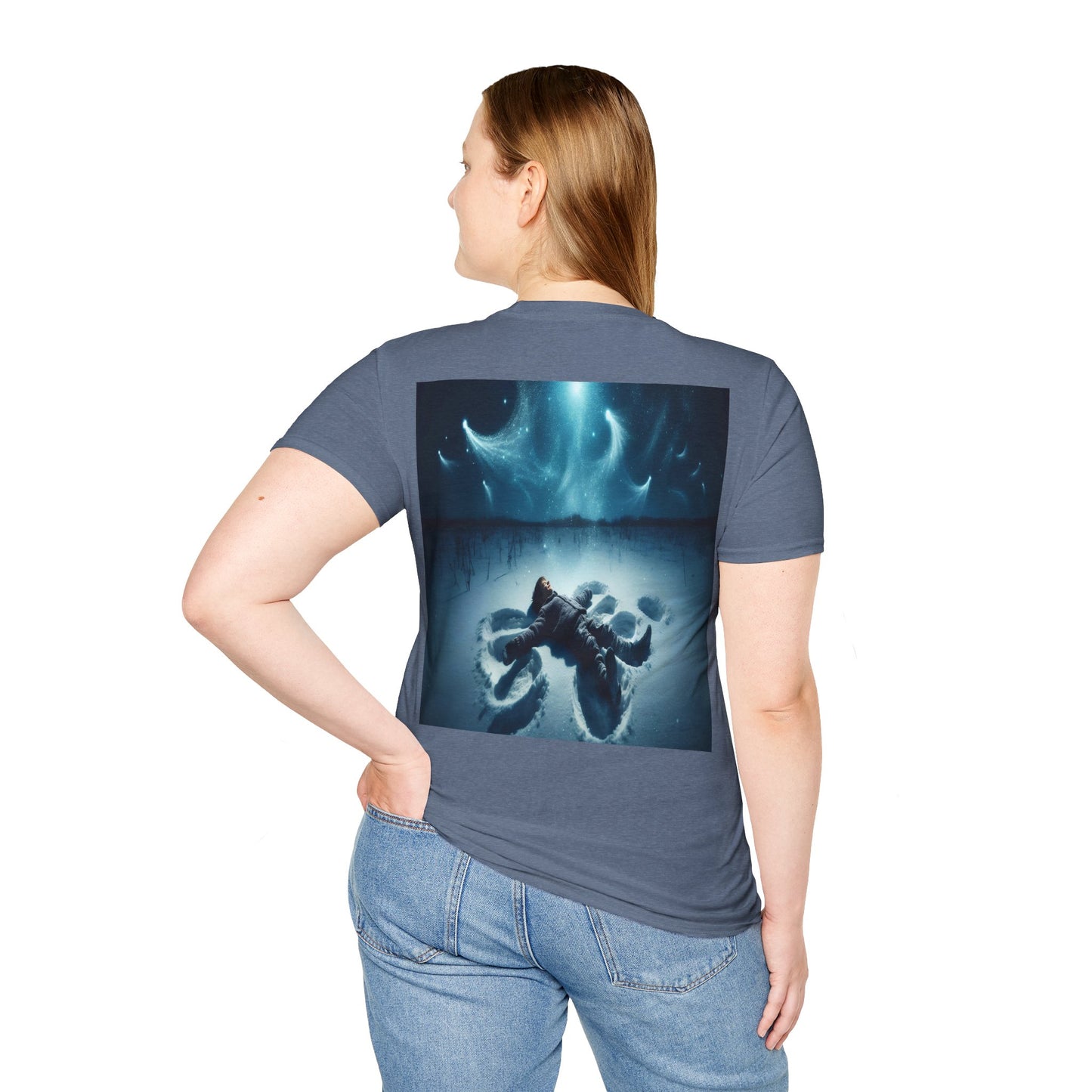 snow angel nights Unisex Softstyle T-Shirt