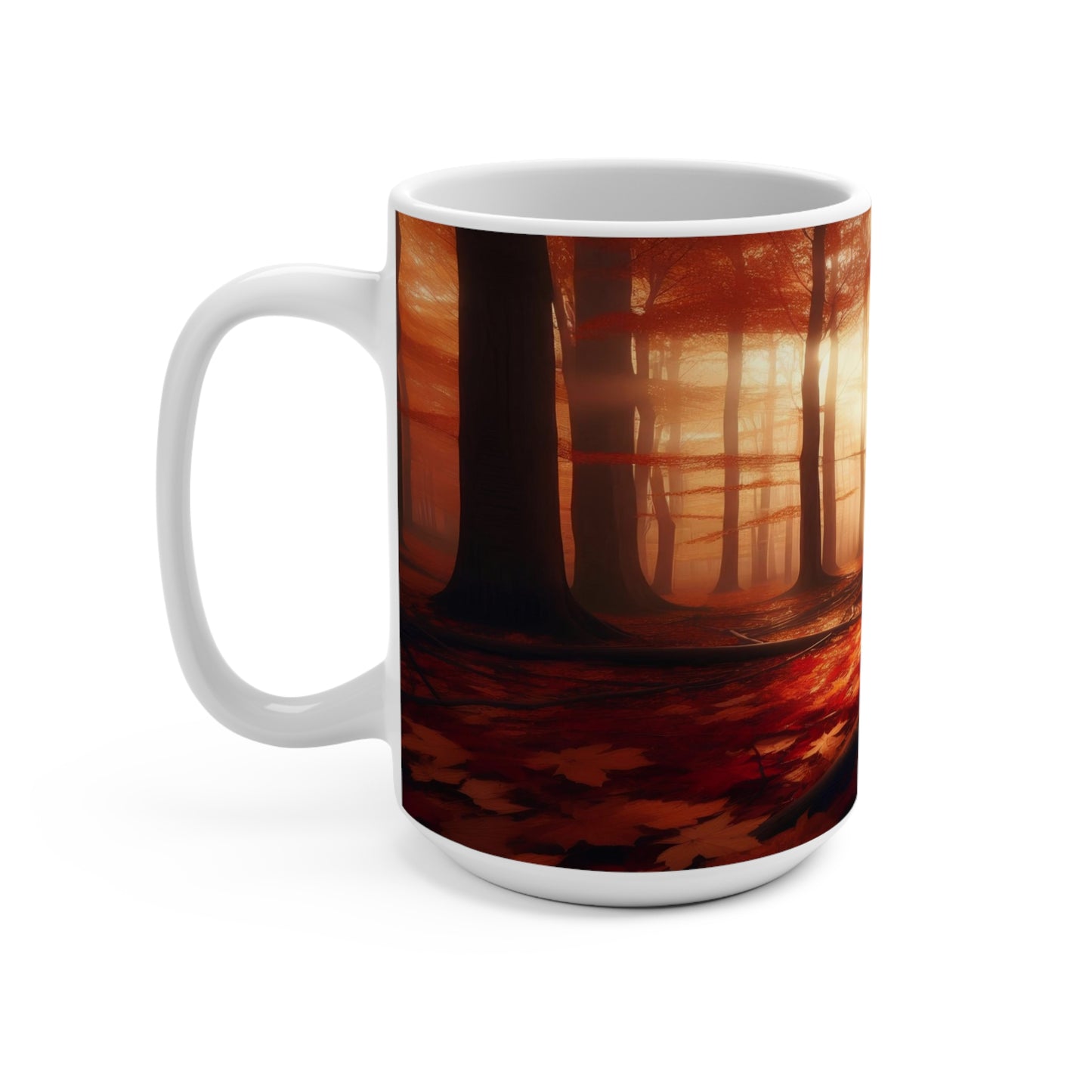 Antlered Silence Mug 15oz