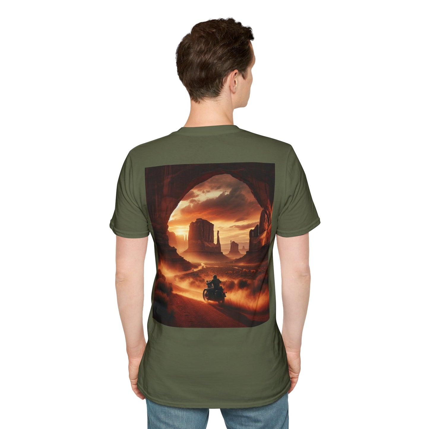 lonely road Unisex Softstyle T-Shirt