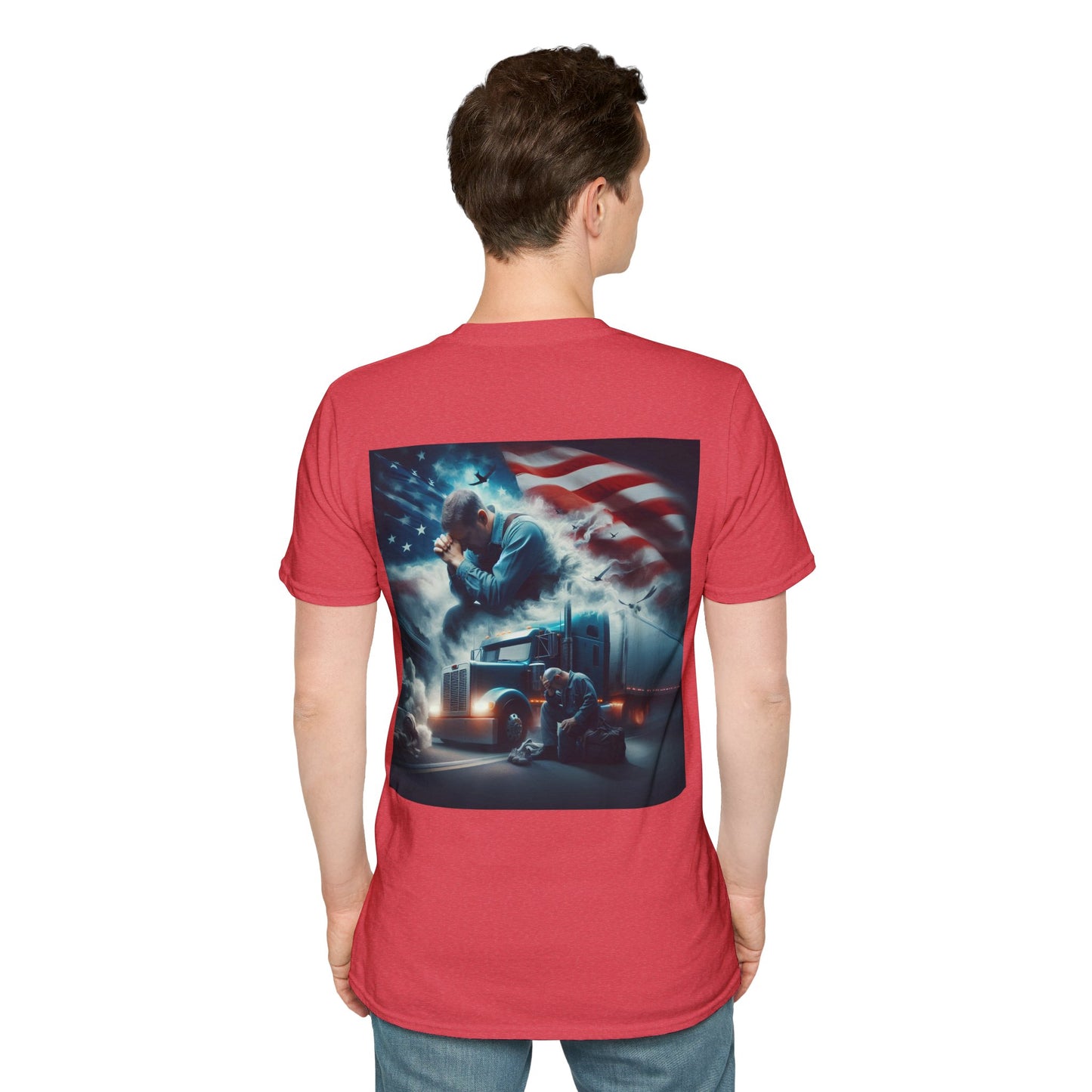 truckers burden Unisex Softstyle T-Shirt