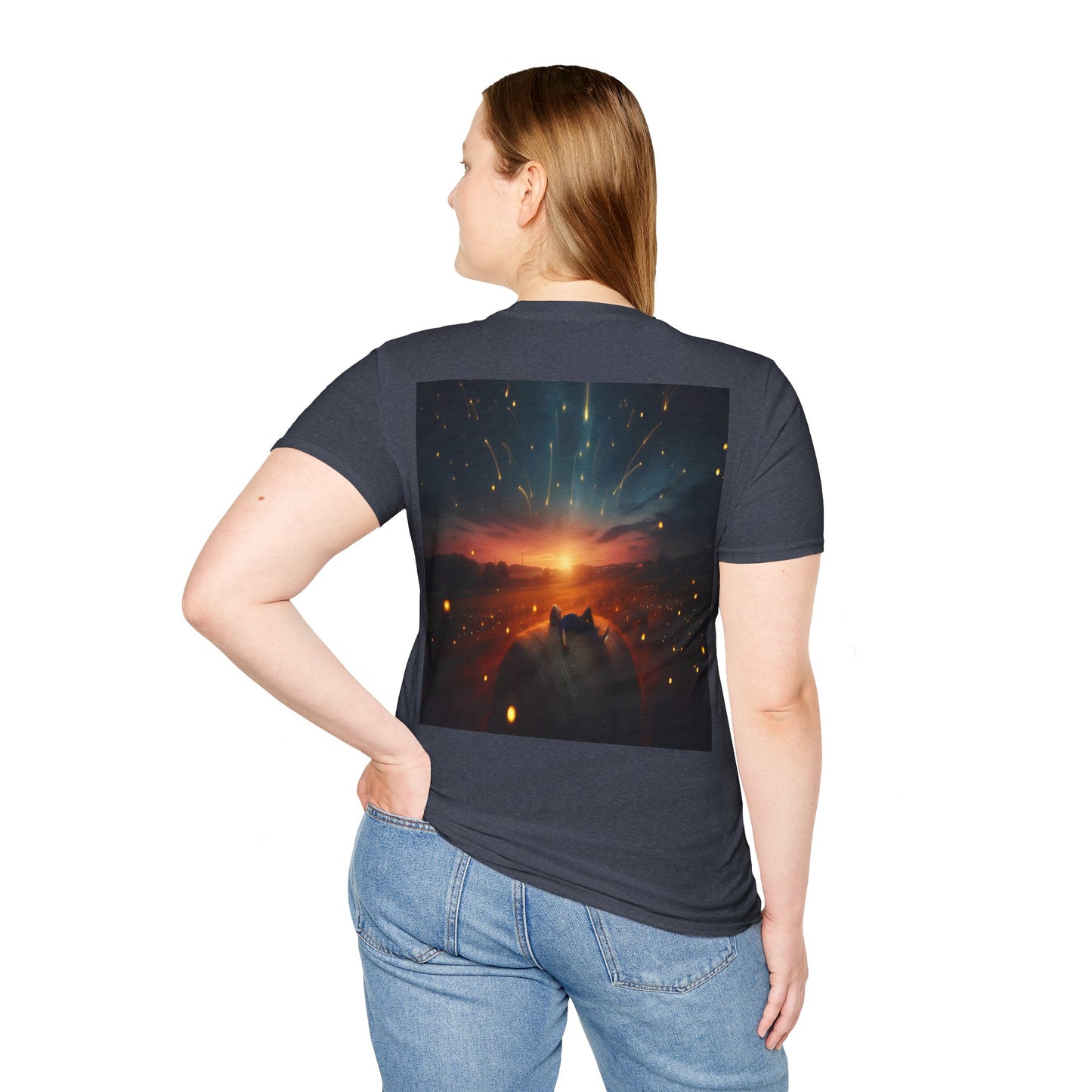 hay-bail nights Unisex Softstyle T-Shirt