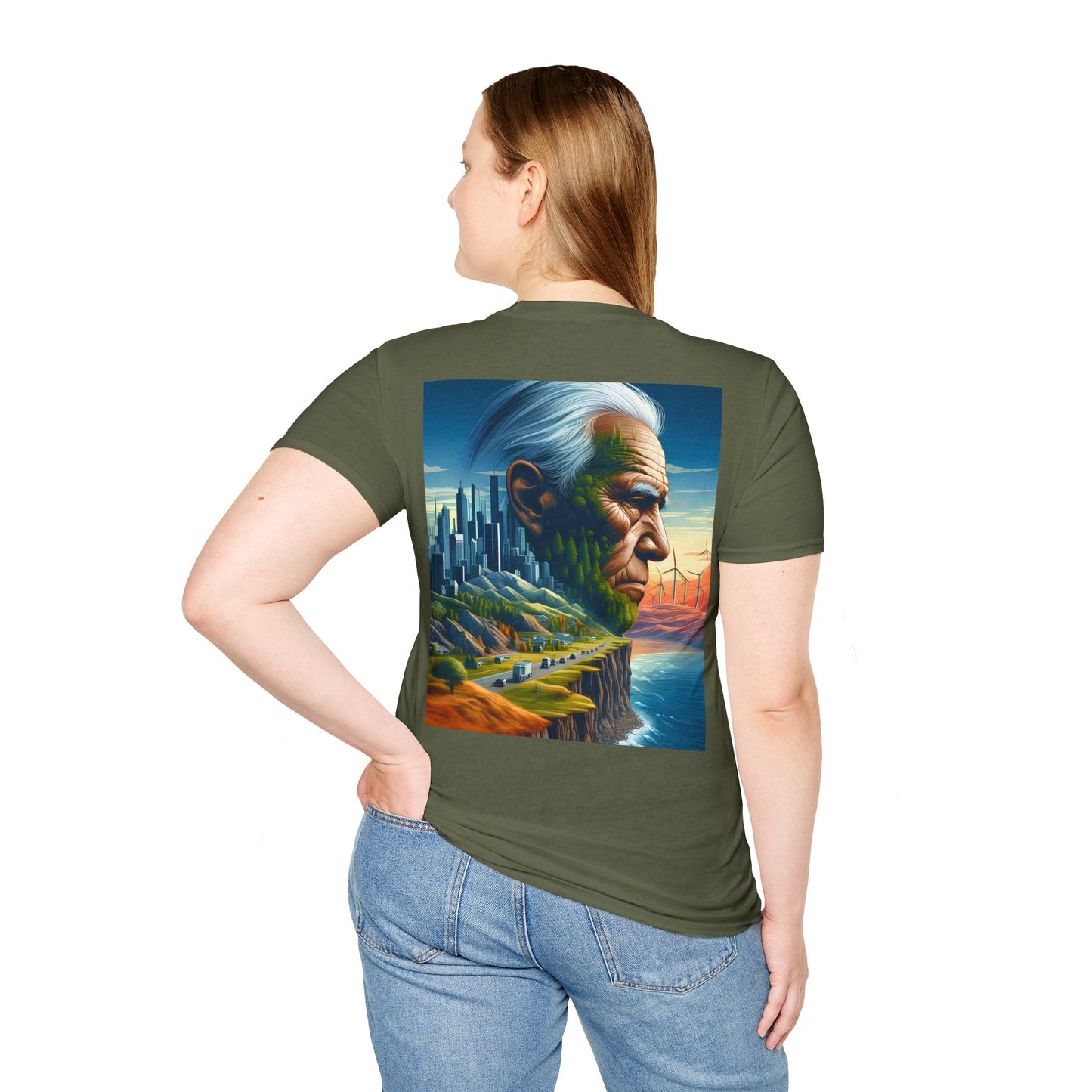 changing times Unisex Softstyle T-Shirt