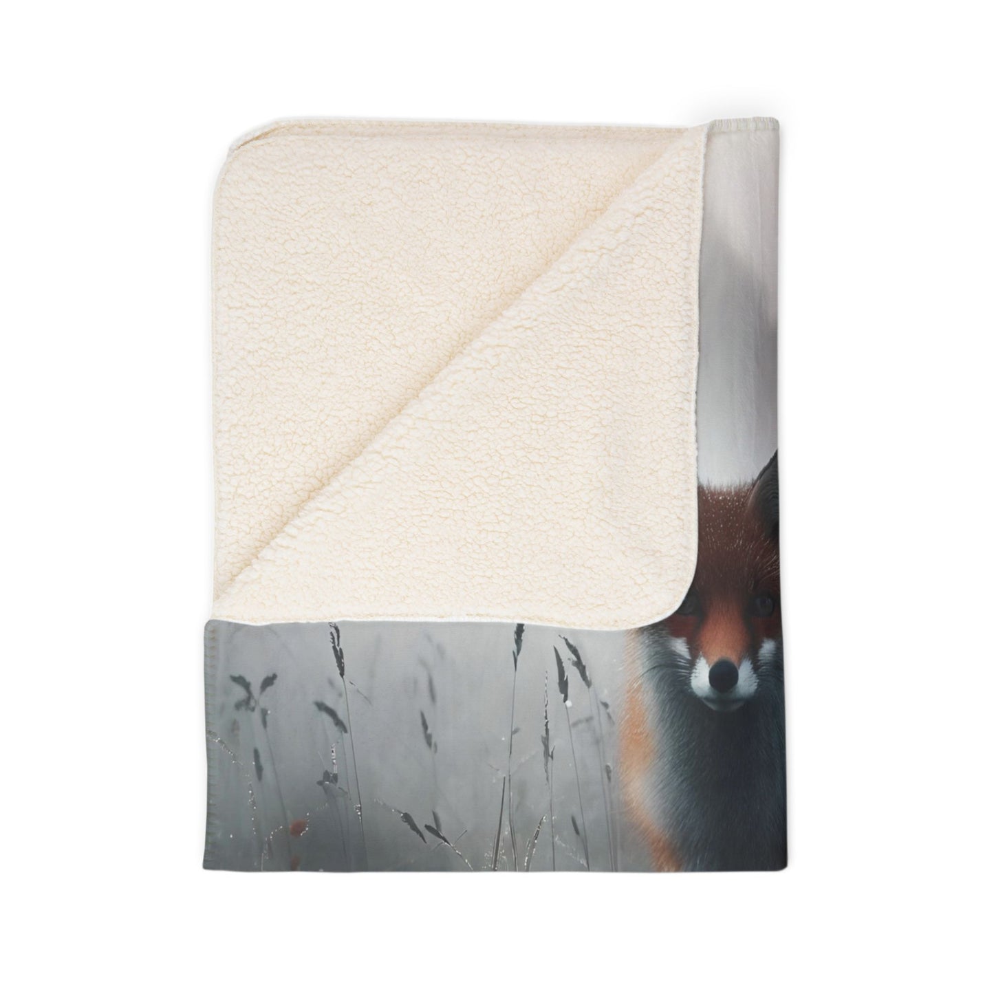 Misty Prowler Sherpa Blanket