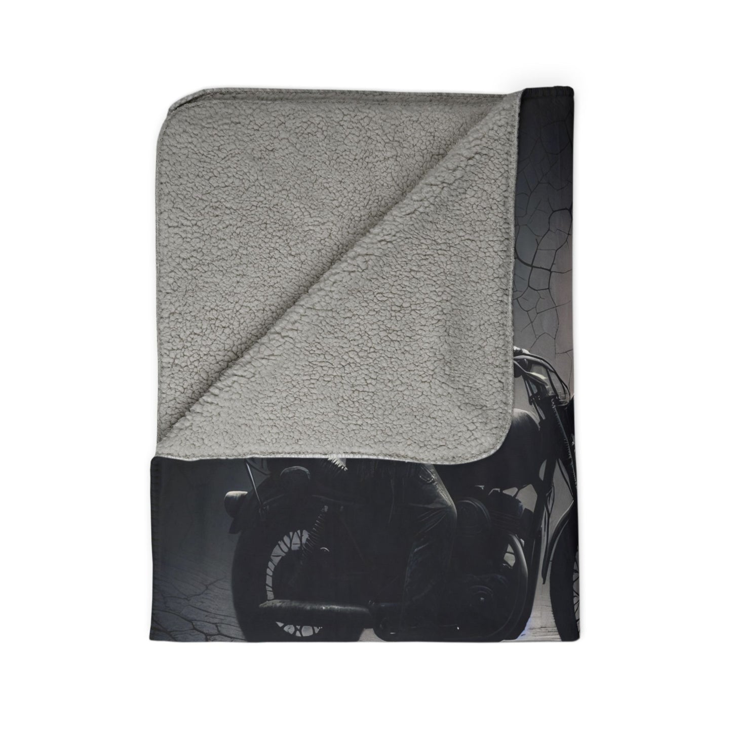 Riders purgatory Fleece Sherpa Blanket