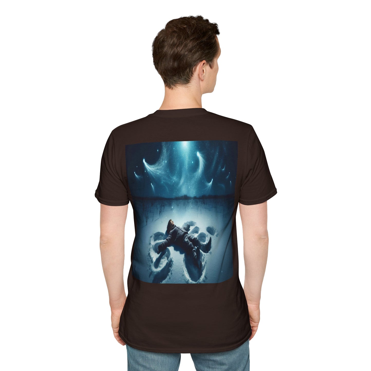 snow angel nights Unisex Softstyle T-Shirt
