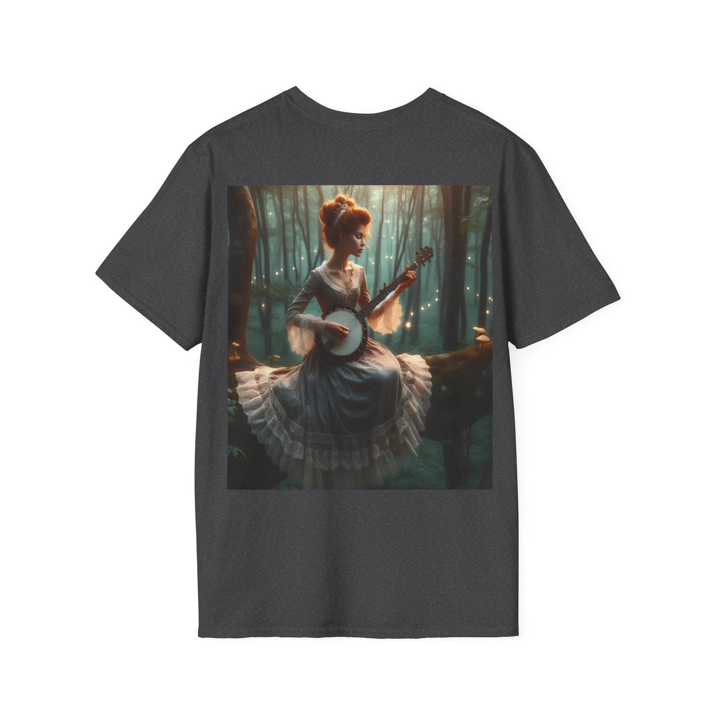 Magical banjo, Forest Unisex Softstyle T-Shirt
