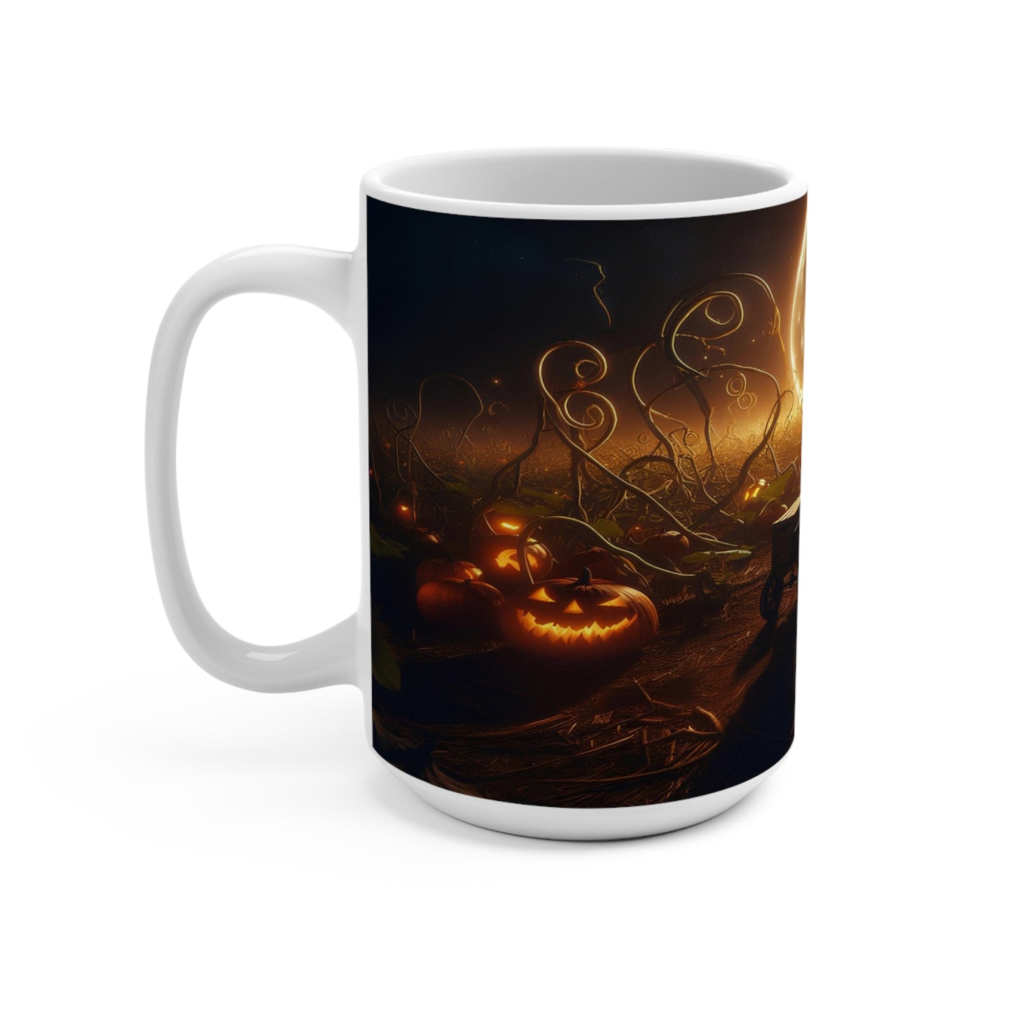 pumpkin patch nights Mug 15oz
