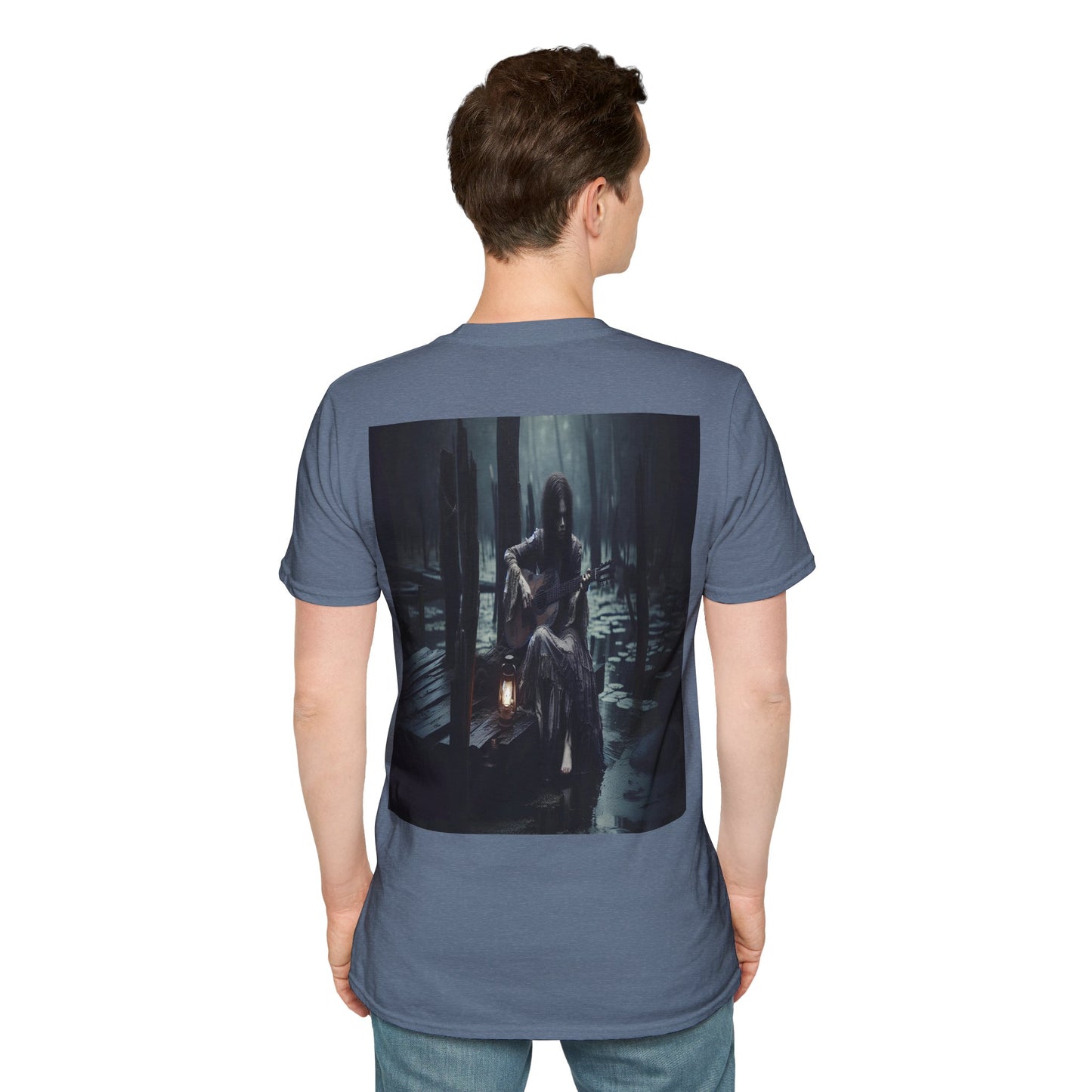 Bayou guitar Unisex Softstyle T-Shirt