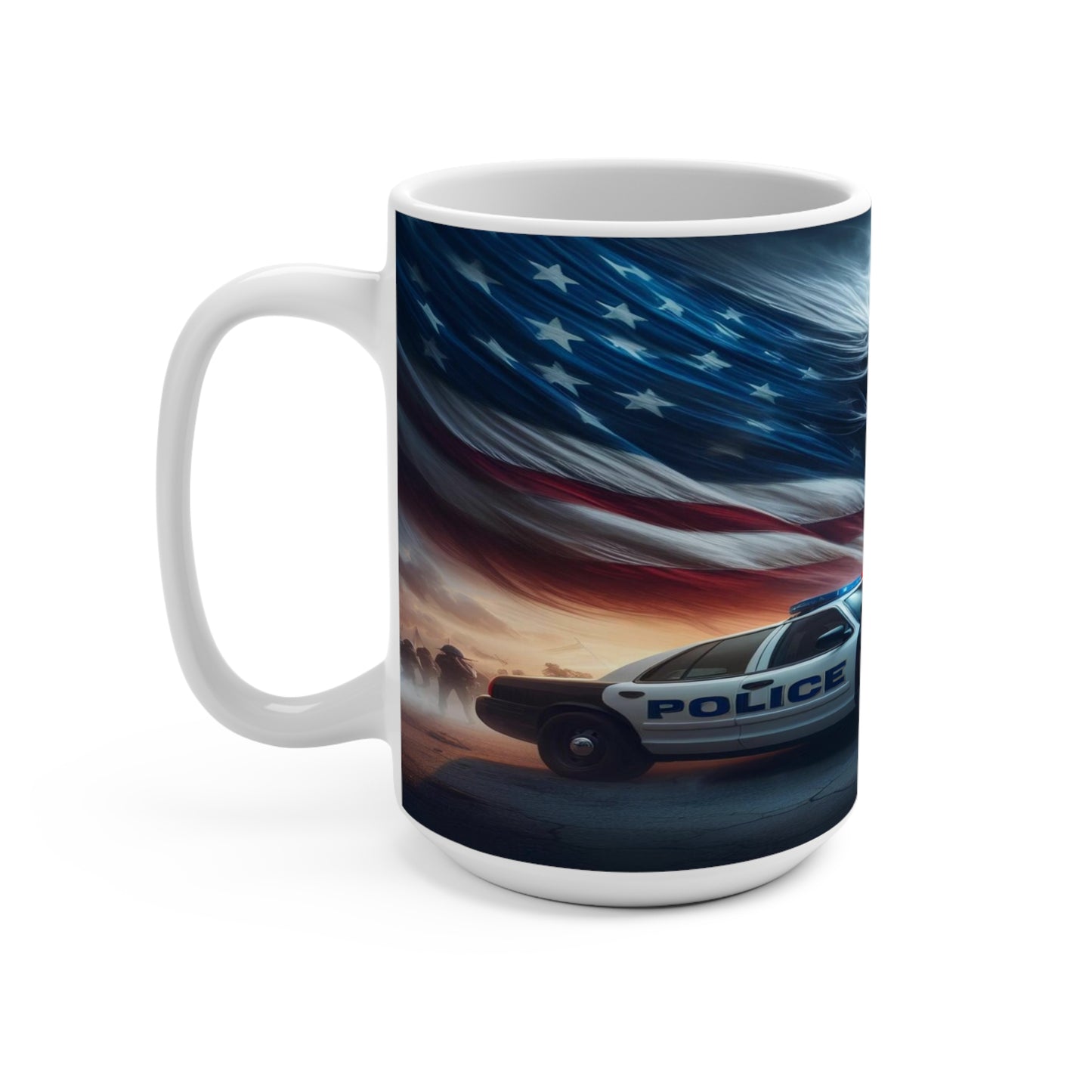 officers burden Mug 15oz