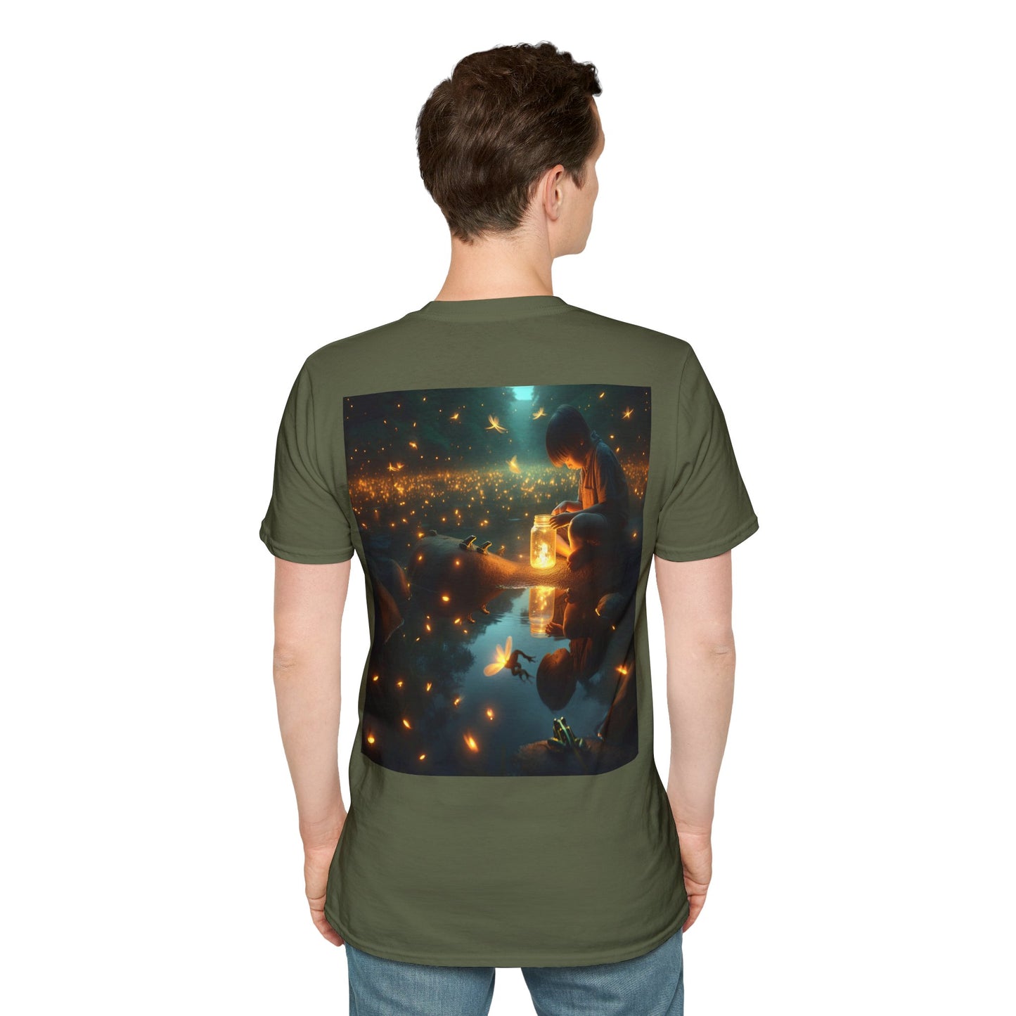 firefly nights Unisex Softstyle T-Shirt