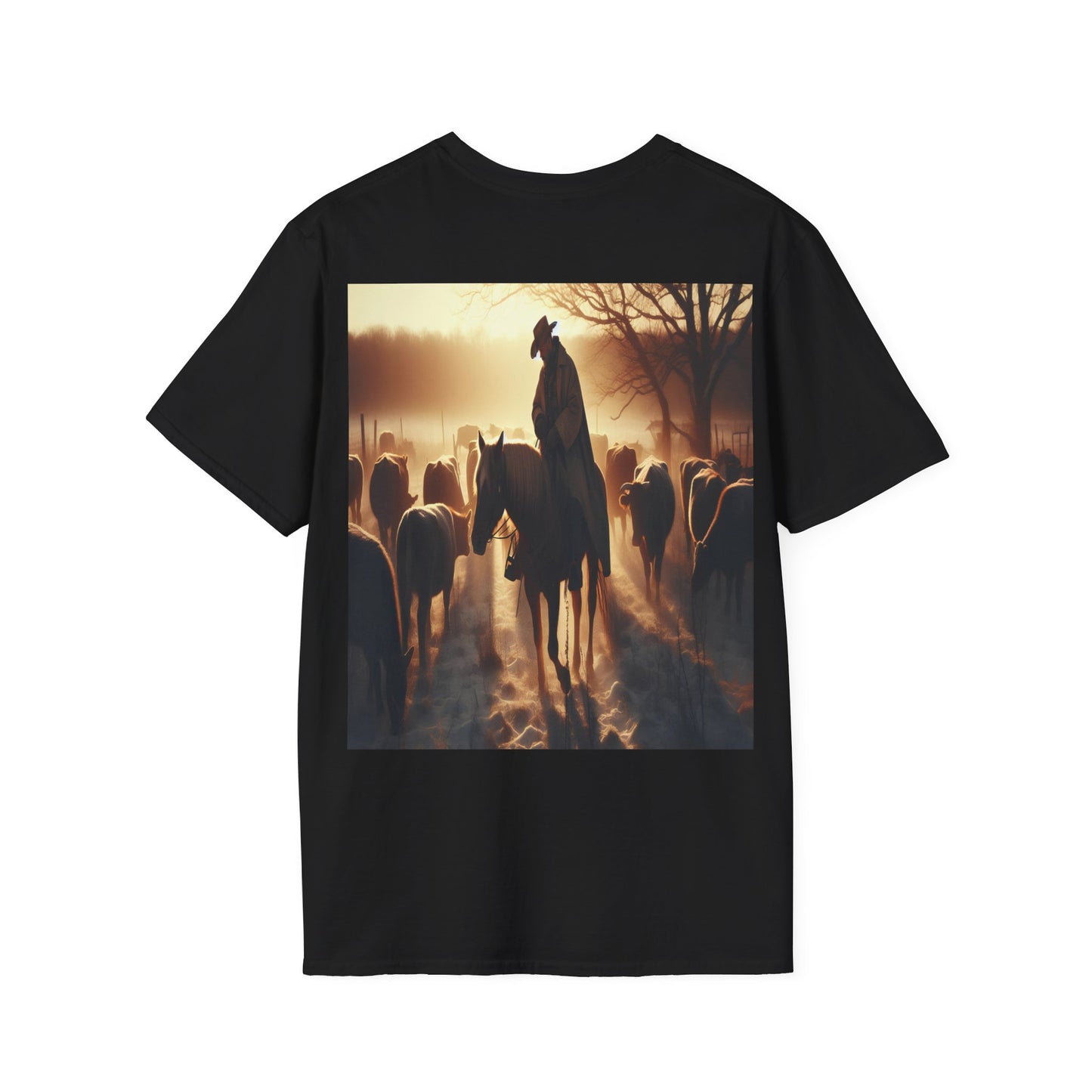 early morning rides Unisex Softstyle T-Shirt