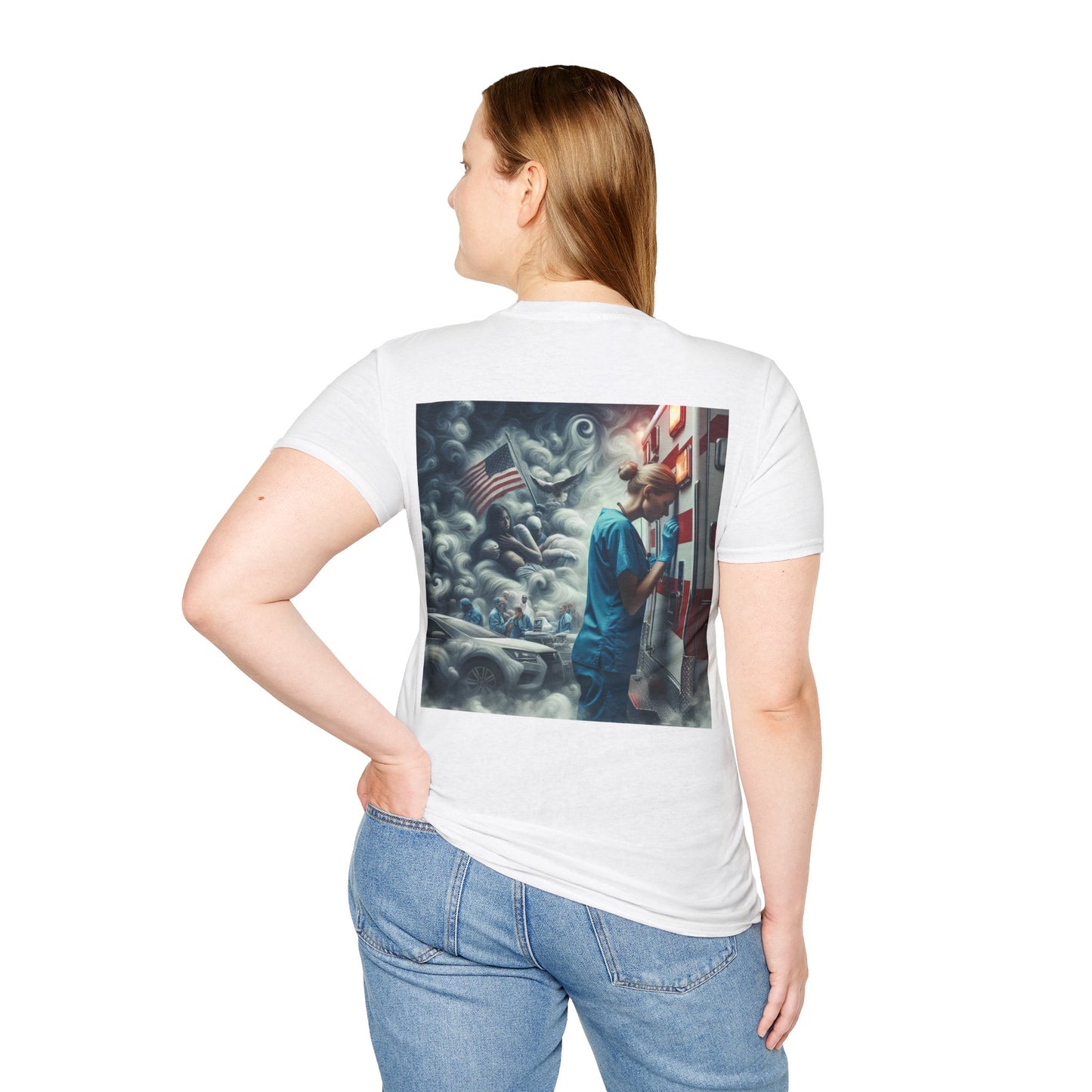 Nightshift Shadows Unisex Softstyle T-Shirt