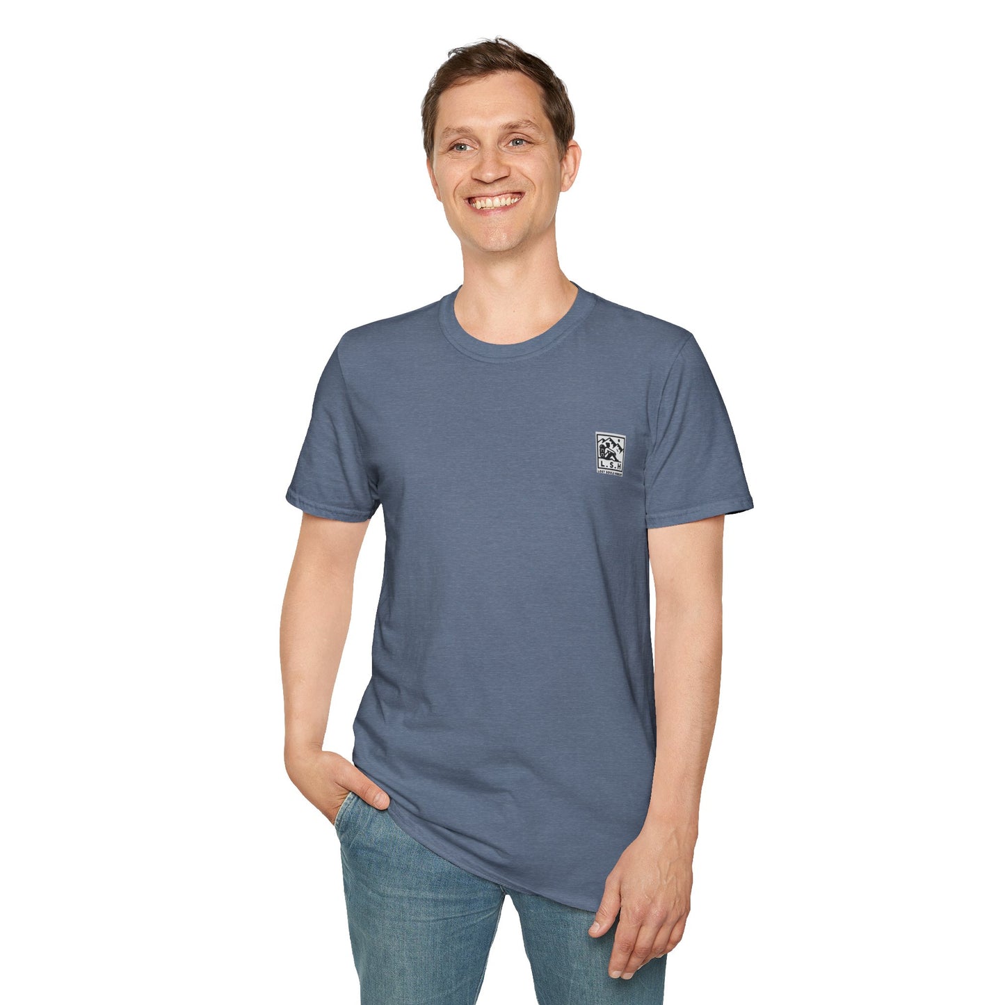 lonely road Unisex Softstyle T-Shirt