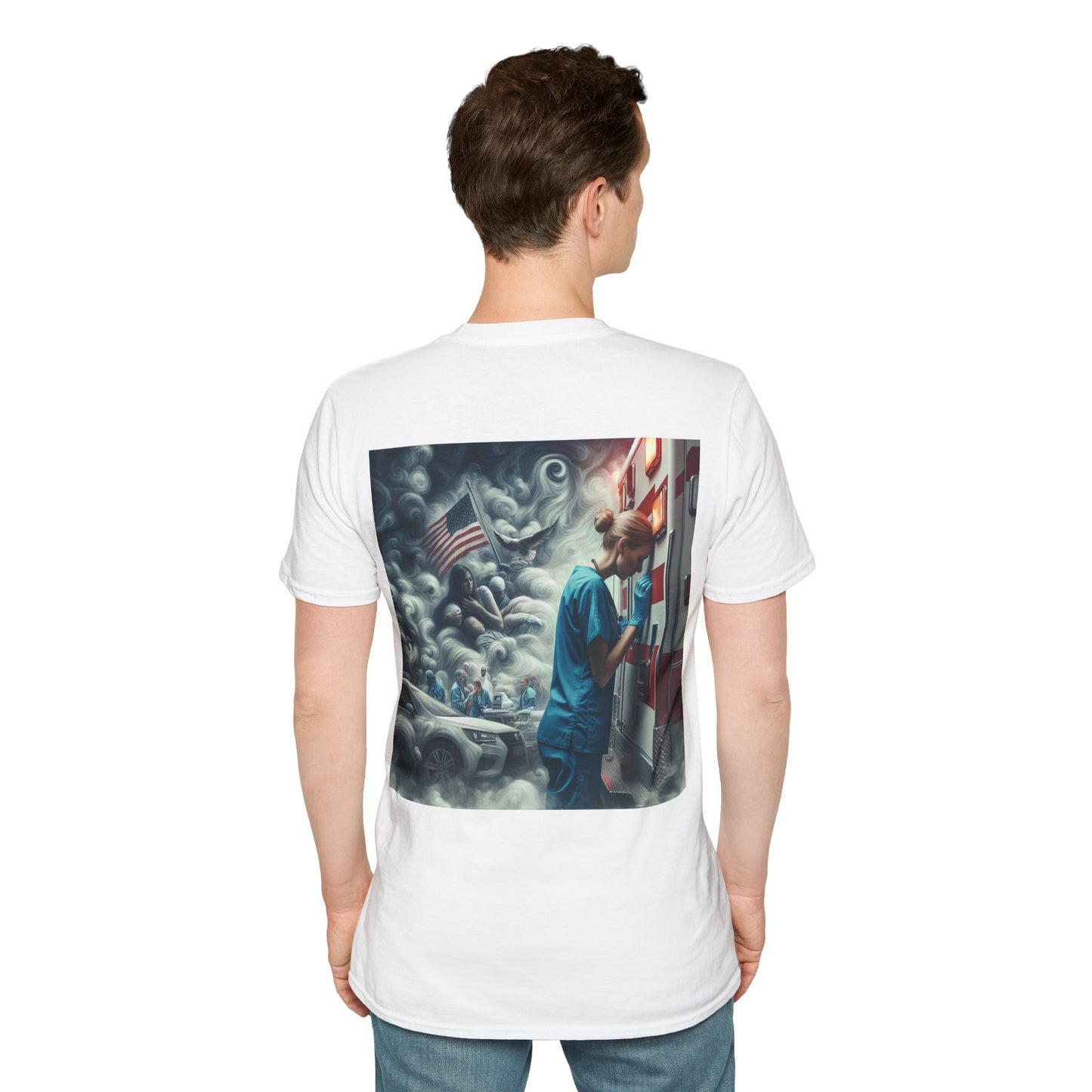 Nightshift Shadows Unisex Softstyle T-Shirt
