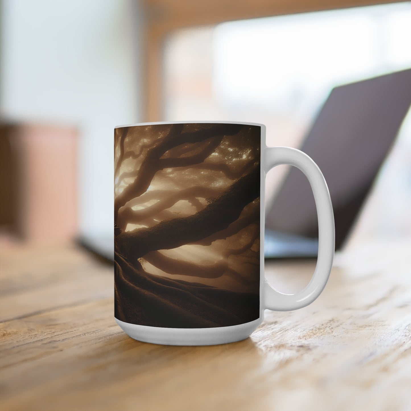 oak tree climb Mug 15oz