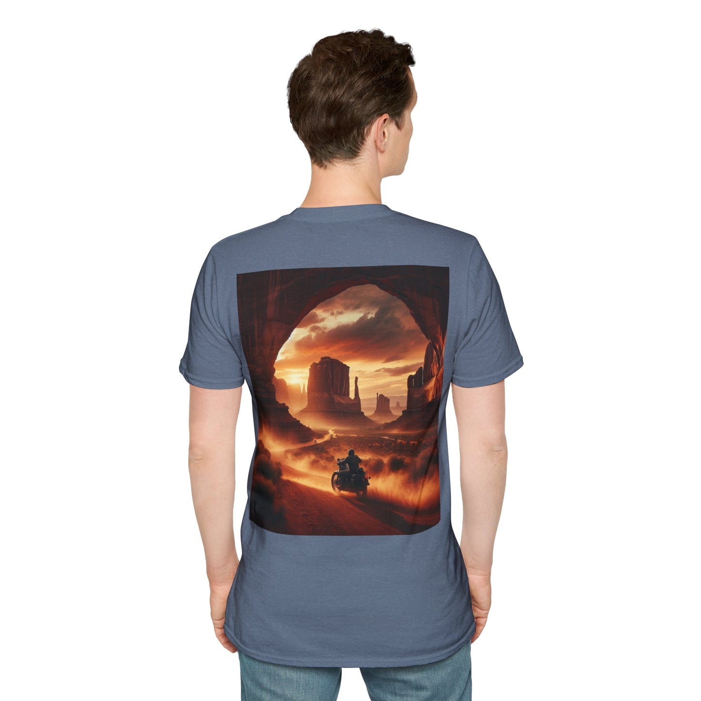 lonely road Unisex Softstyle T-Shirt