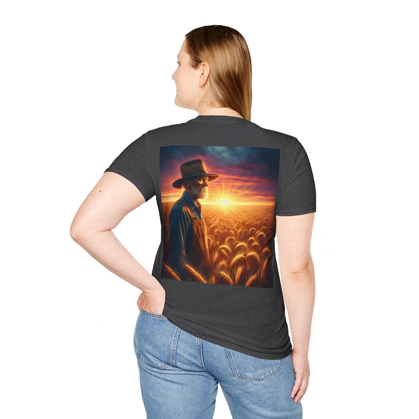 farmers peace Unisex Softstyle T-Shirt