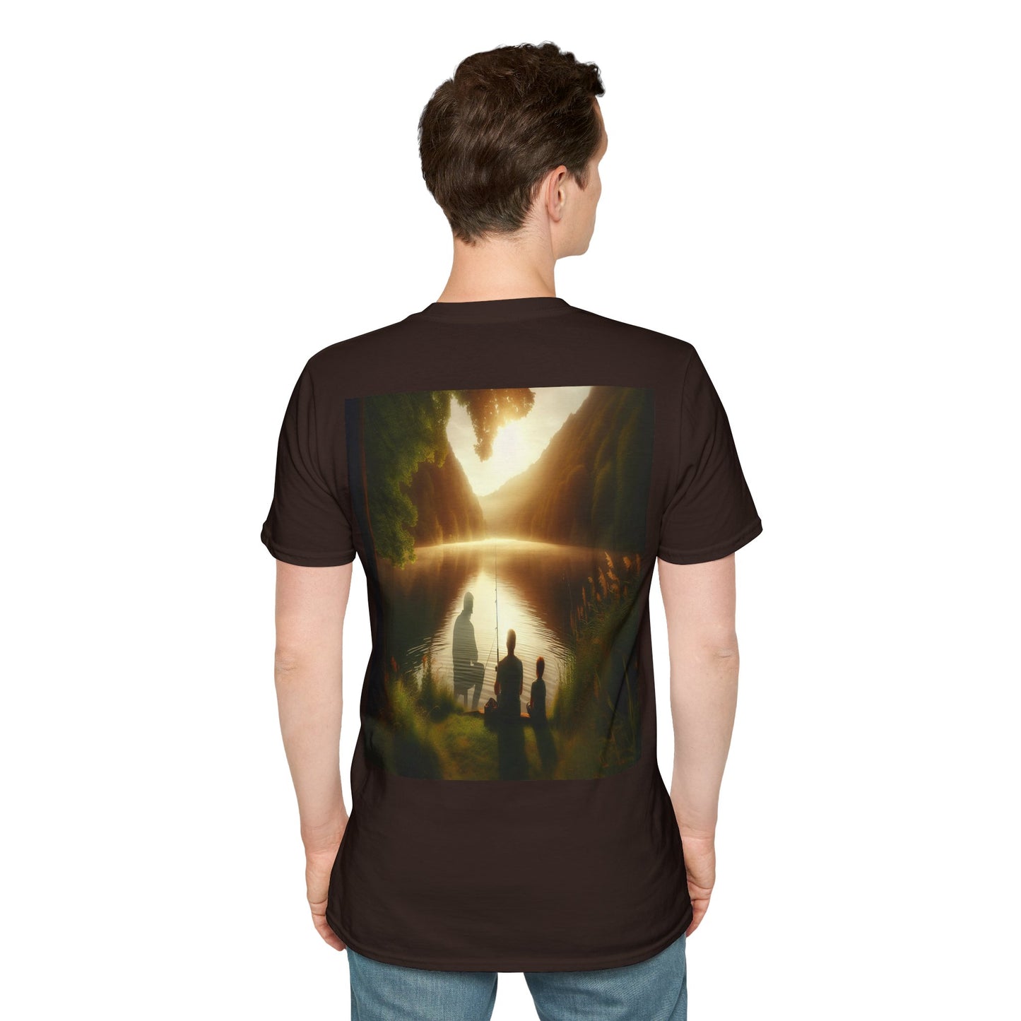 fathers and sons moments Unisex Softstyle T-Shirt