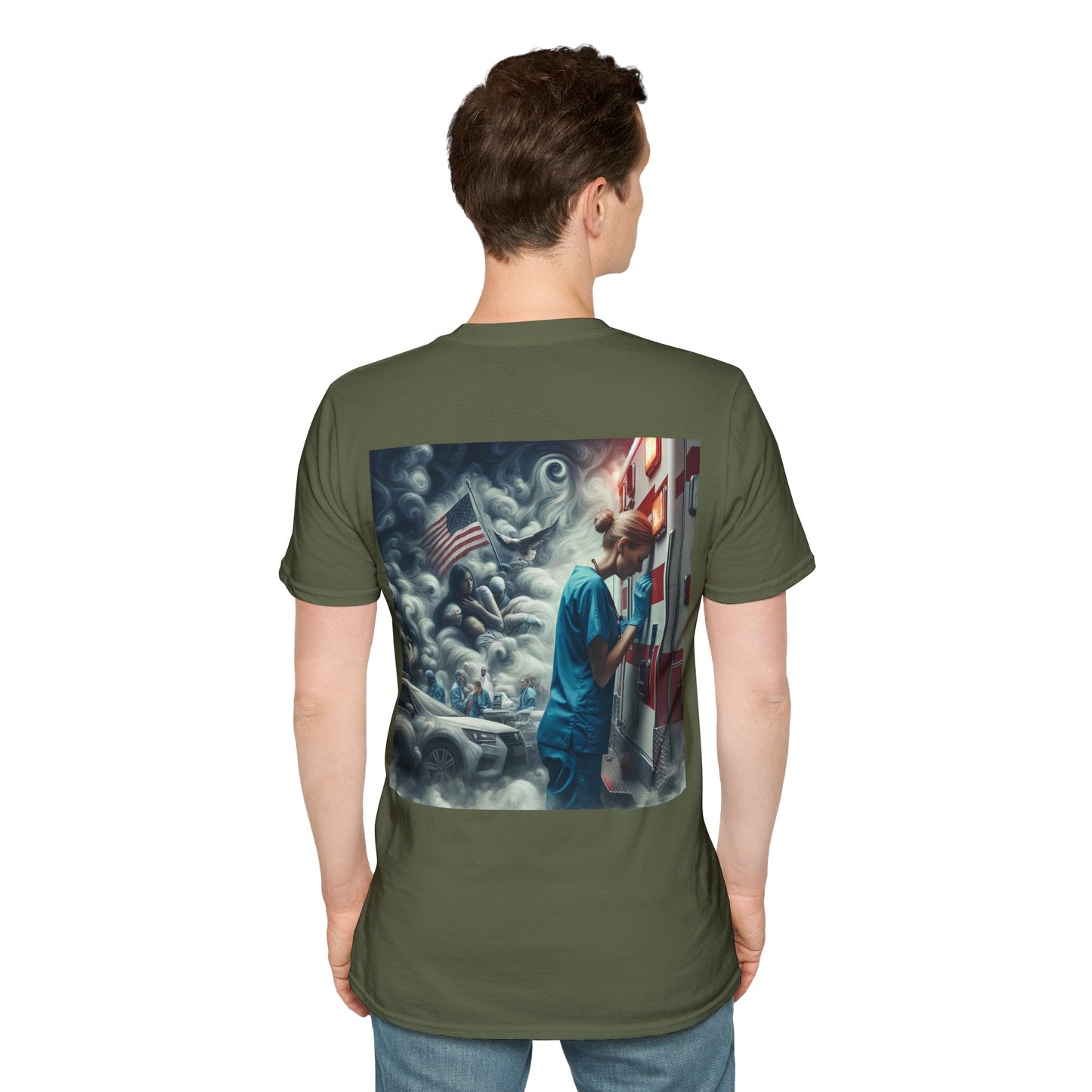 Nightshift Shadows Unisex Softstyle T-Shirt