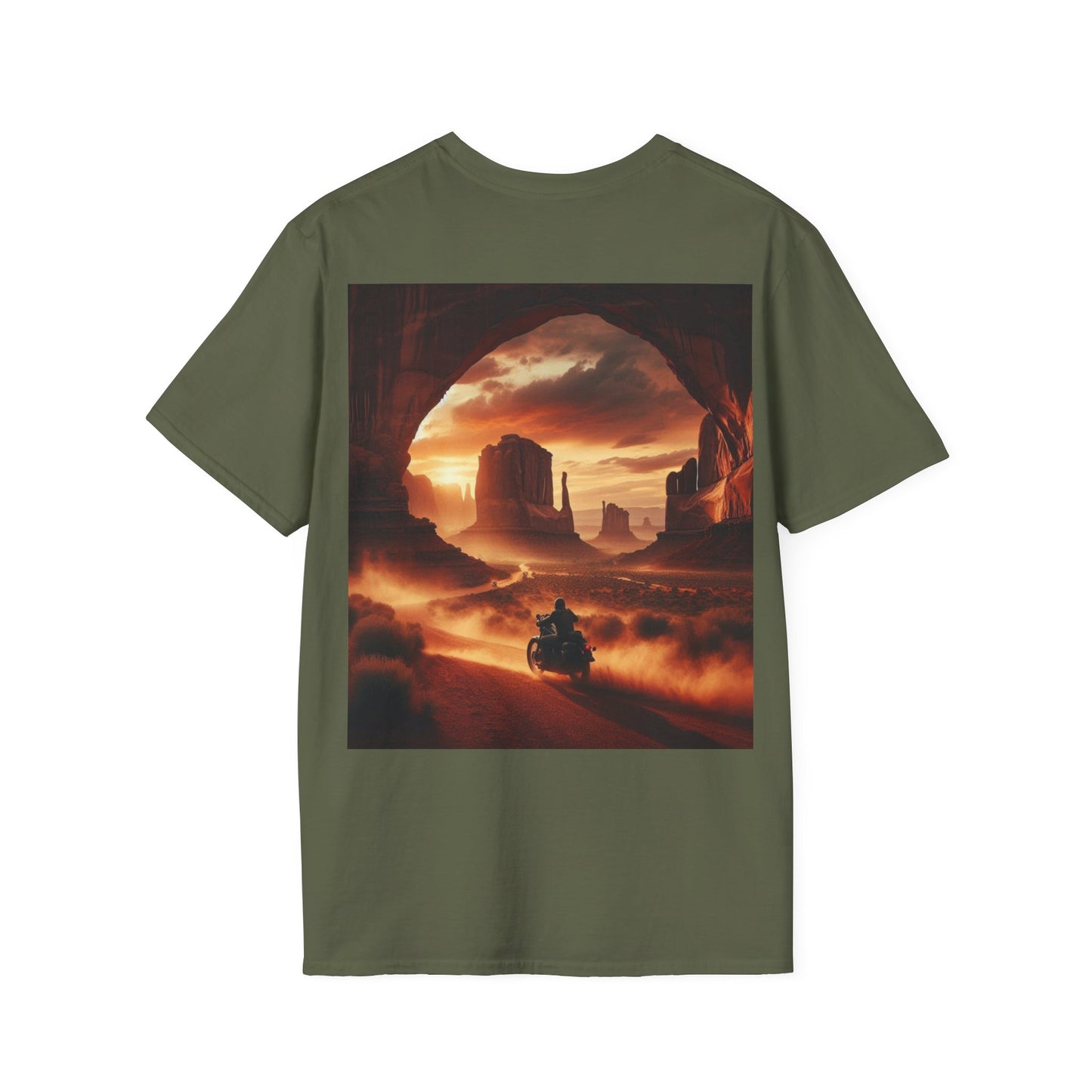 lonely road Unisex Softstyle T-Shirt