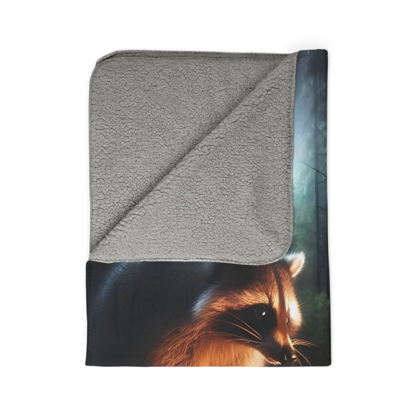 Campfire Bandit Fleece Sherpa Blanket