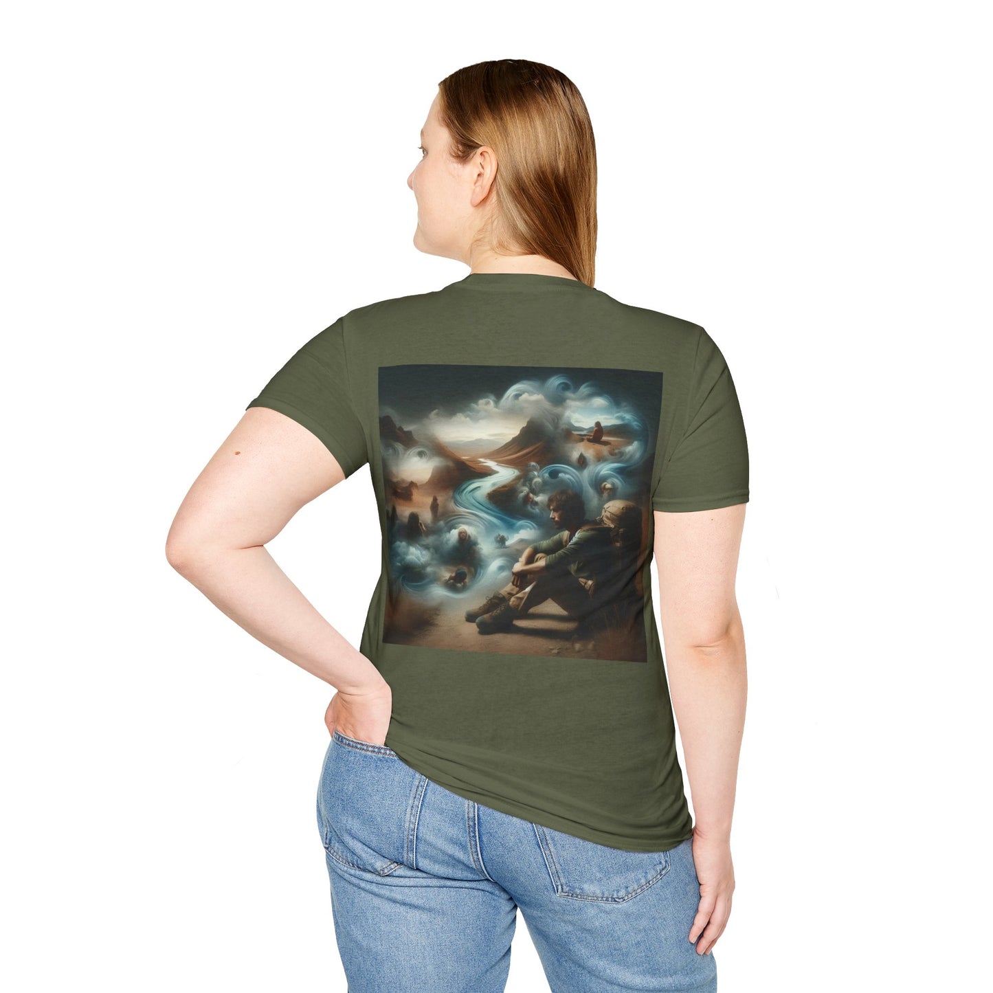 backpackers dream Unisex Softstyle T-Shirt