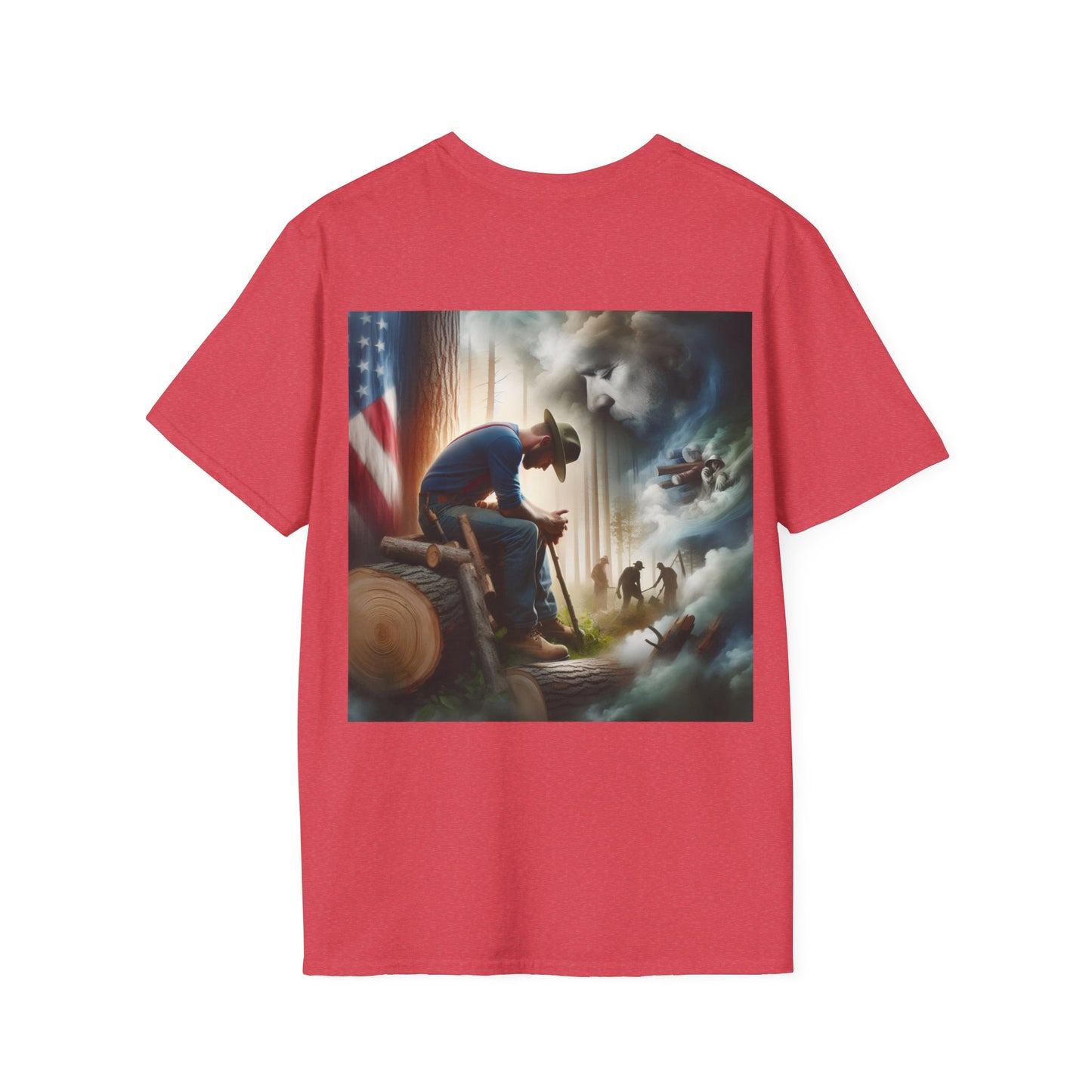 loggers dream Unisex Softstyle T-Shirt