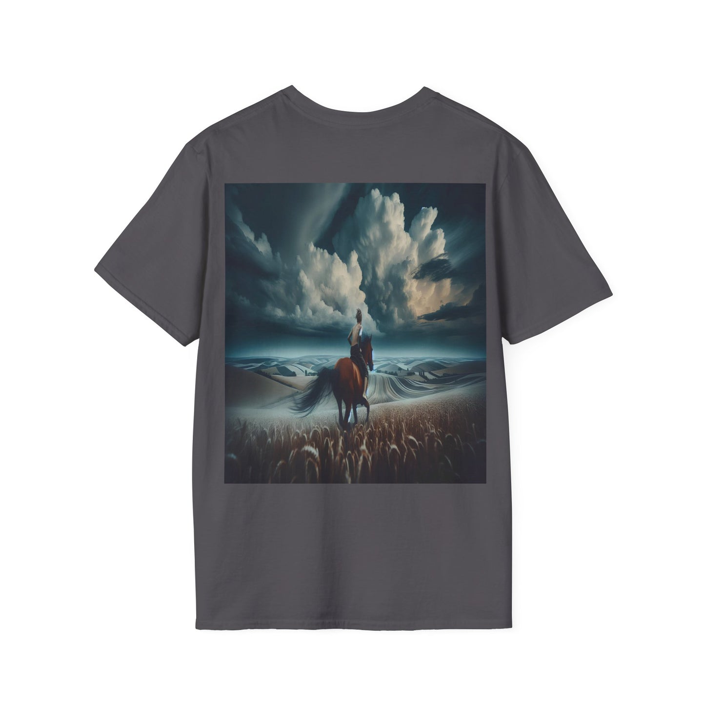 cloudy fields rides Unisex Softstyle T-Shirt