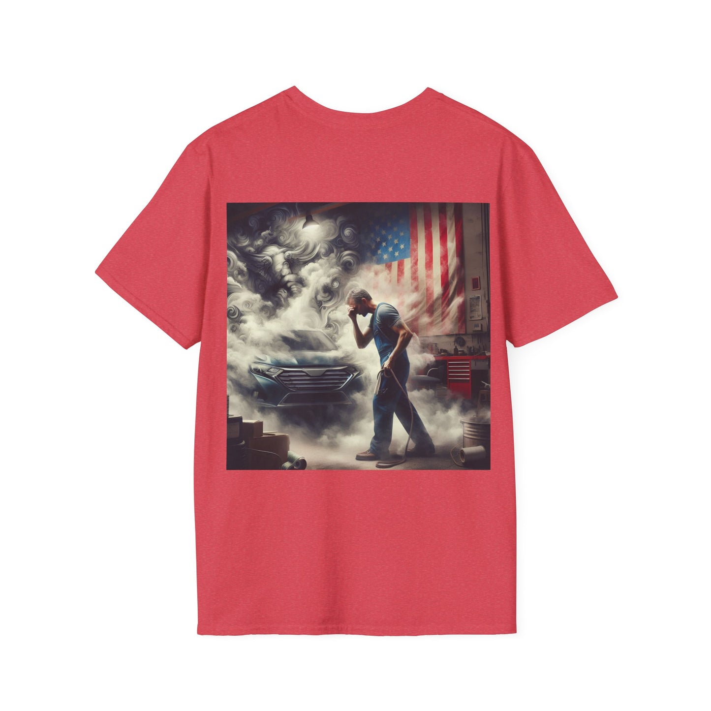 mechanics struggle Unisex Softstyle T-Shirt