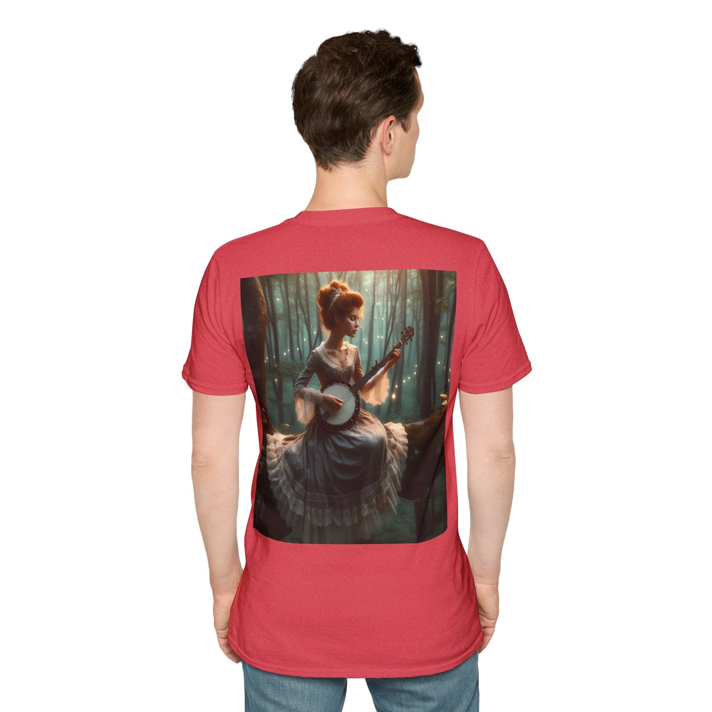 Magical banjo, Forest Unisex Softstyle T-Shirt