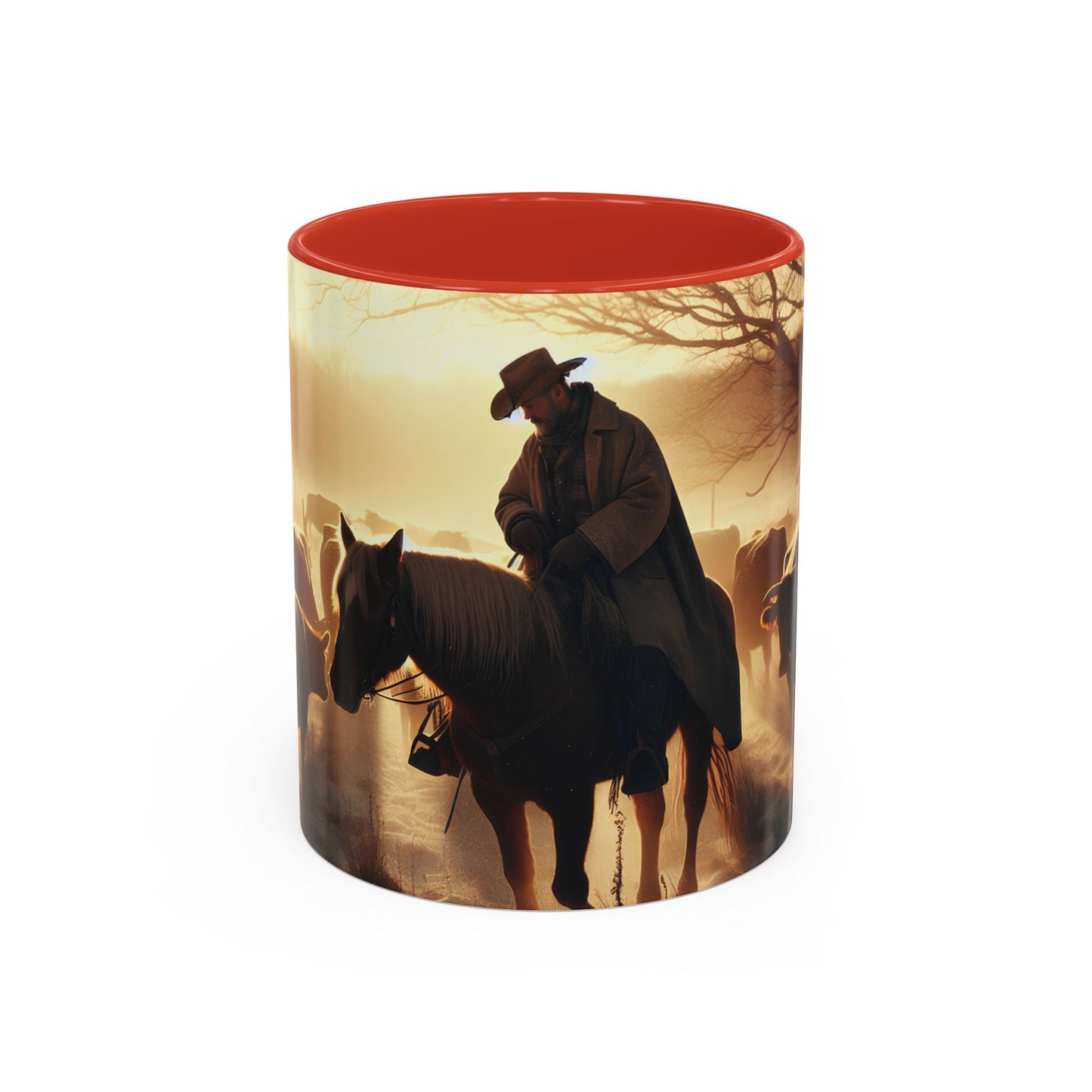 cowboys morning Accent Coffee Mug (11, 15oz)