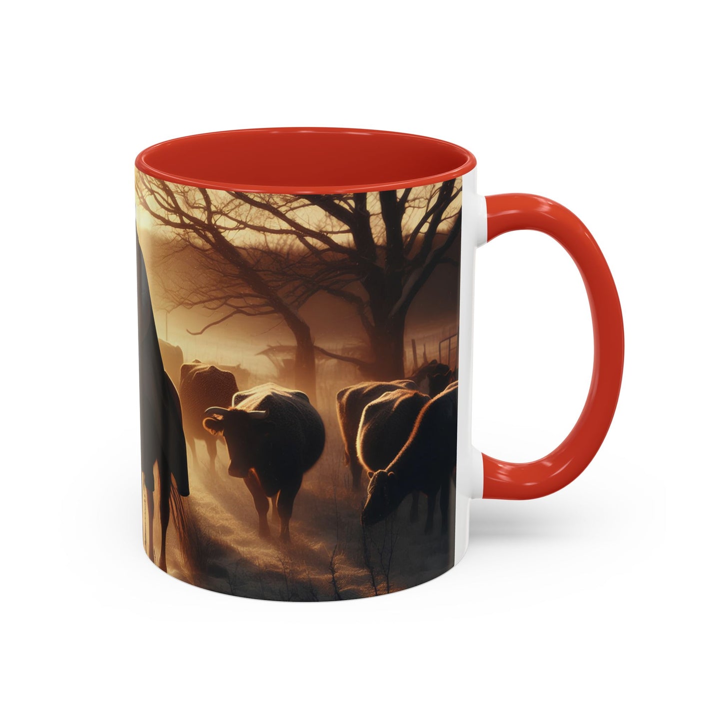 cowboys morning Accent Coffee Mug (11, 15oz)