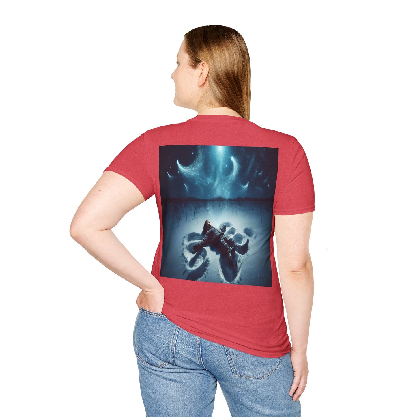 snow angel nights Unisex Softstyle T-Shirt