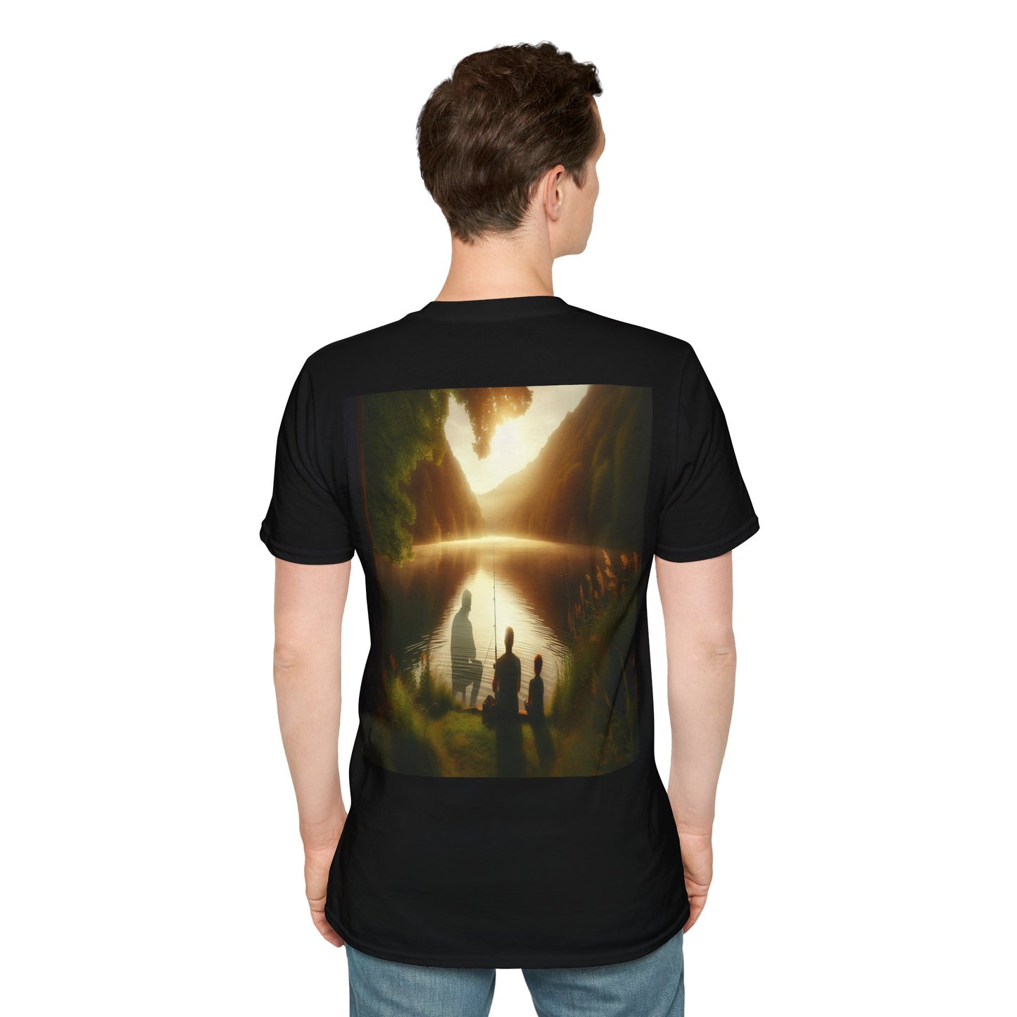 fathers and sons moments Unisex Softstyle T-Shirt