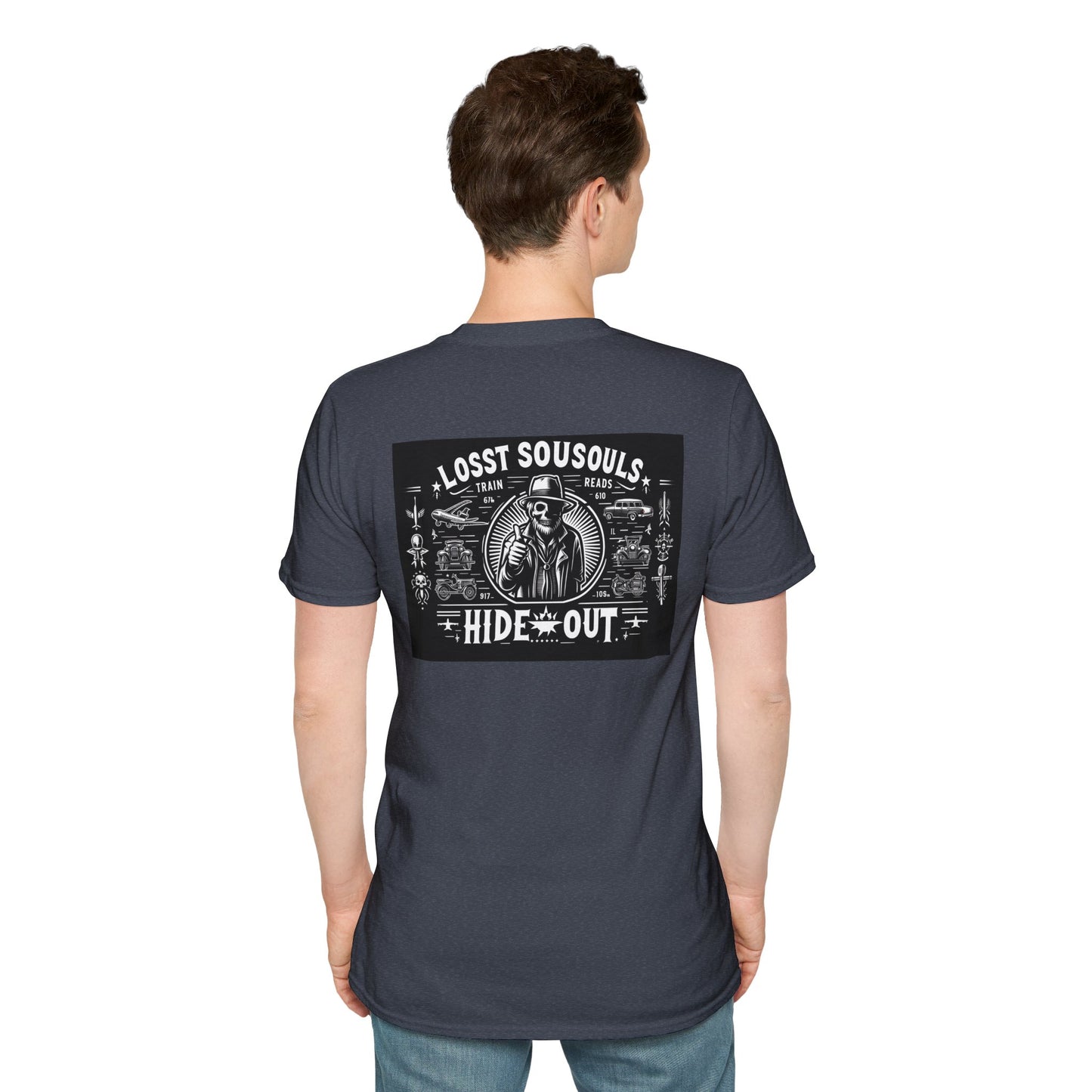 lost hitchiker Unisex Softstyle T-Shirt