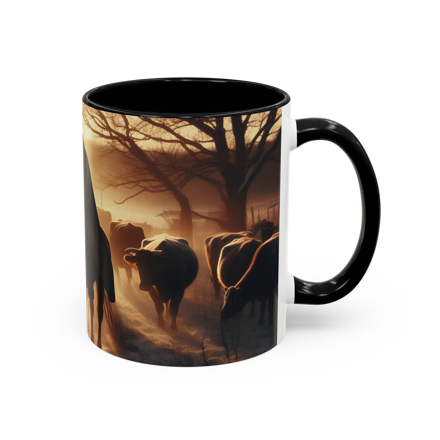 cowboys morning Accent Coffee Mug (11, 15oz)