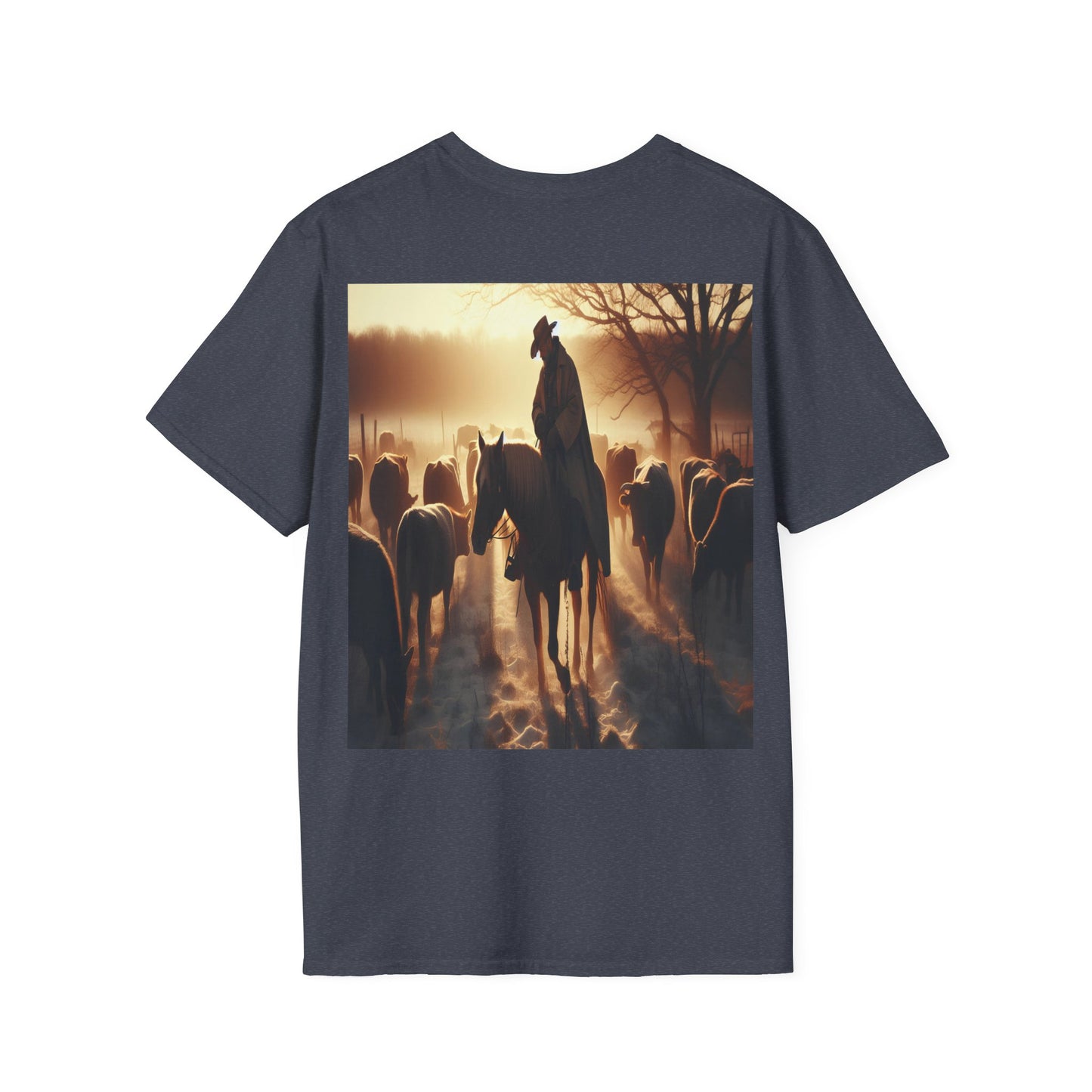 early morning rides Unisex Softstyle T-Shirt