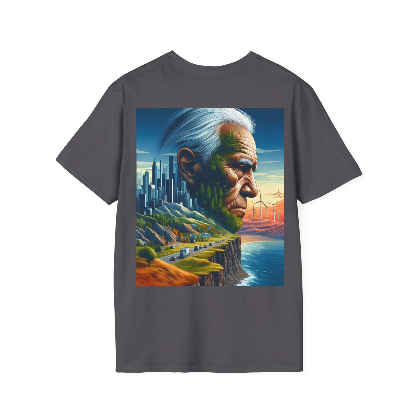 changing times Unisex Softstyle T-Shirt