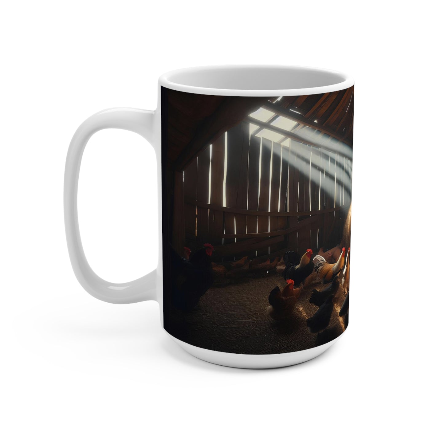 barn lunch Mug 15oz